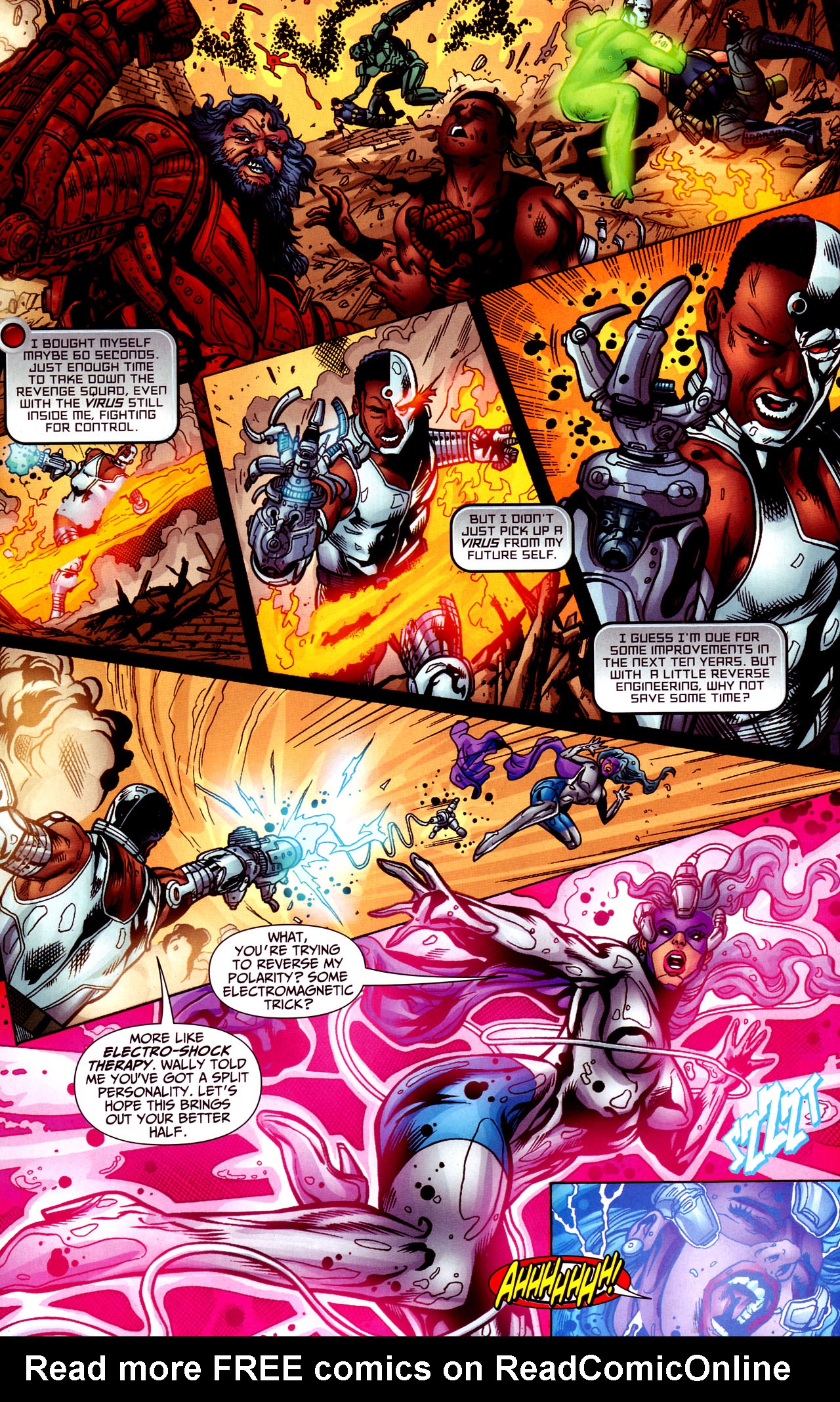 Read online DC Special: Cyborg comic -  Issue #6 - 10