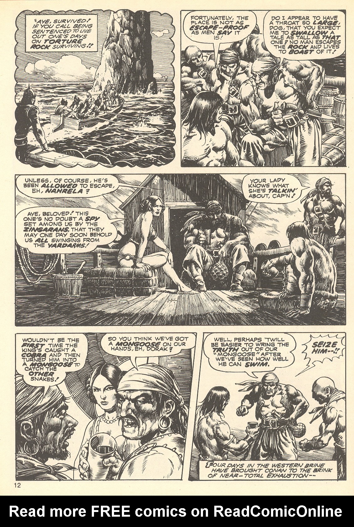 Read online The Savage Sword Of Conan comic -  Issue #75 - 12