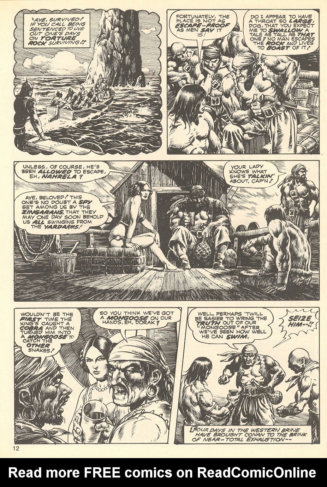 The Savage Sword Of Conan issue 75 - Page 12