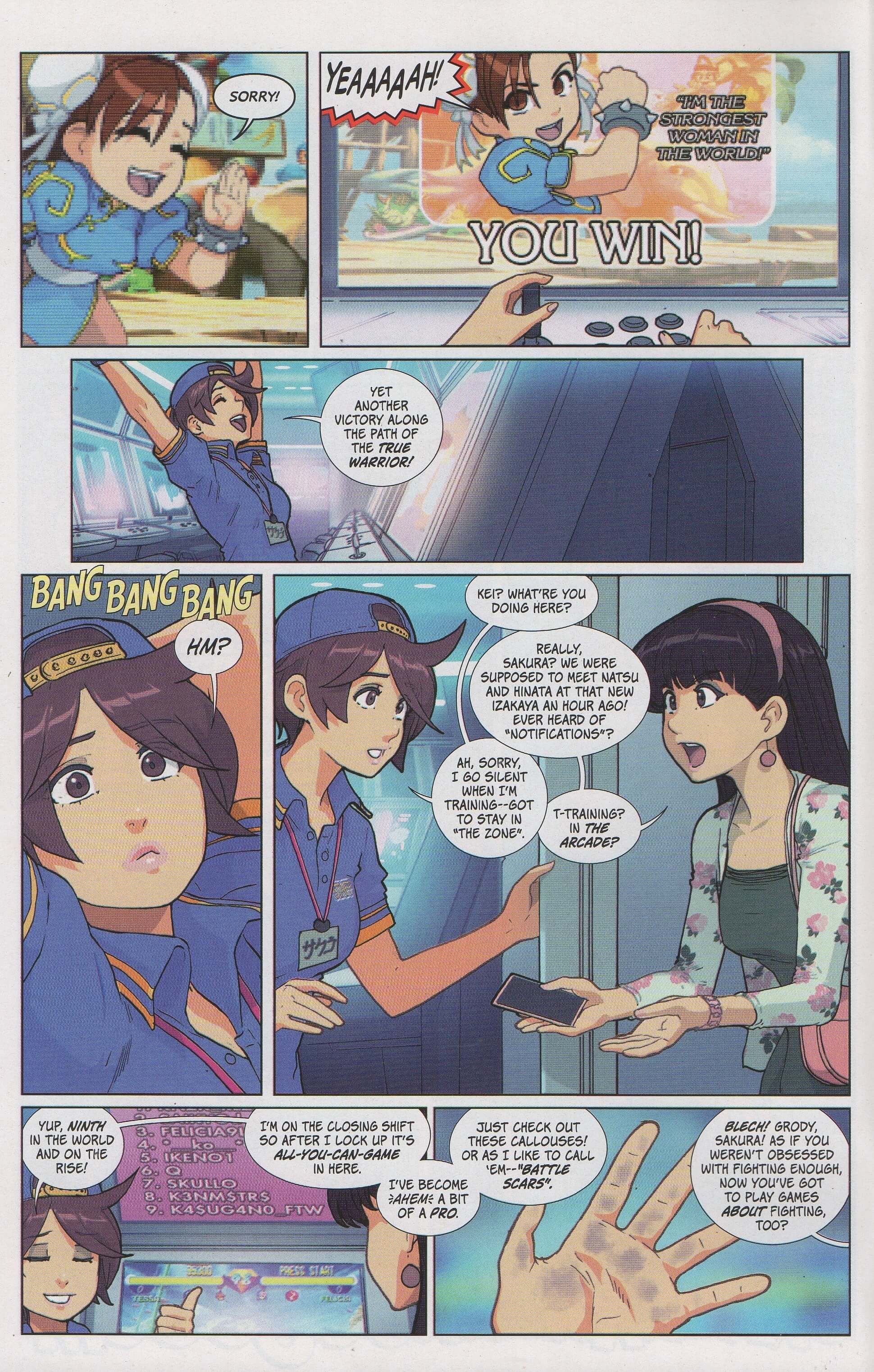 Read online Free Comic Book Day 2019 comic -  Issue # Sakura vs Karin - 6