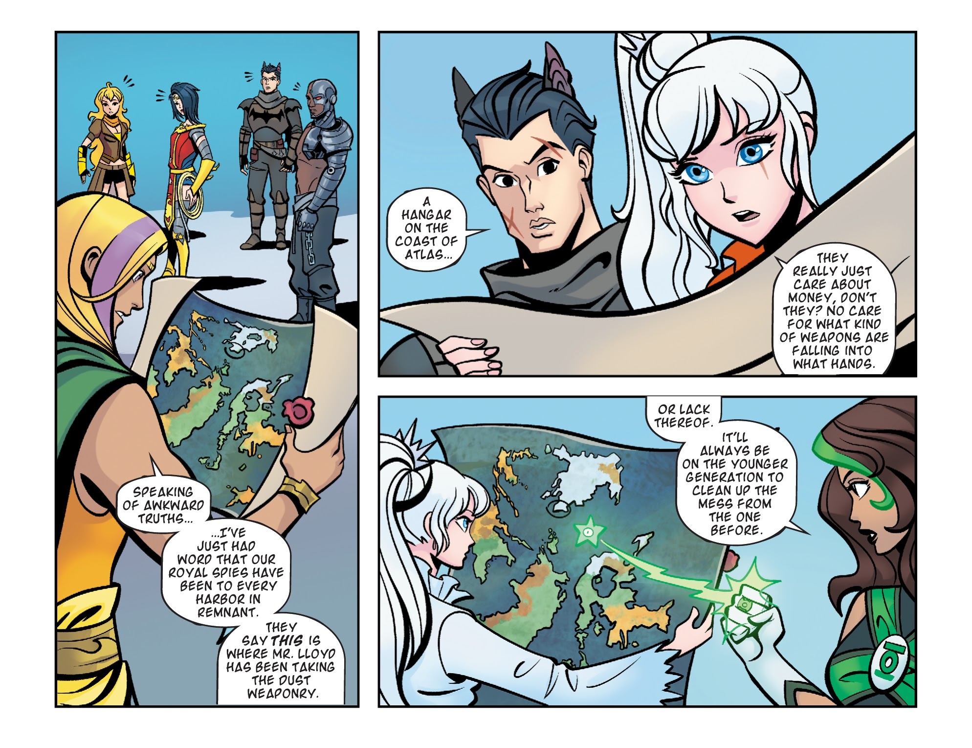 Read online RWBY/Justice League comic -  Issue #10 - 8