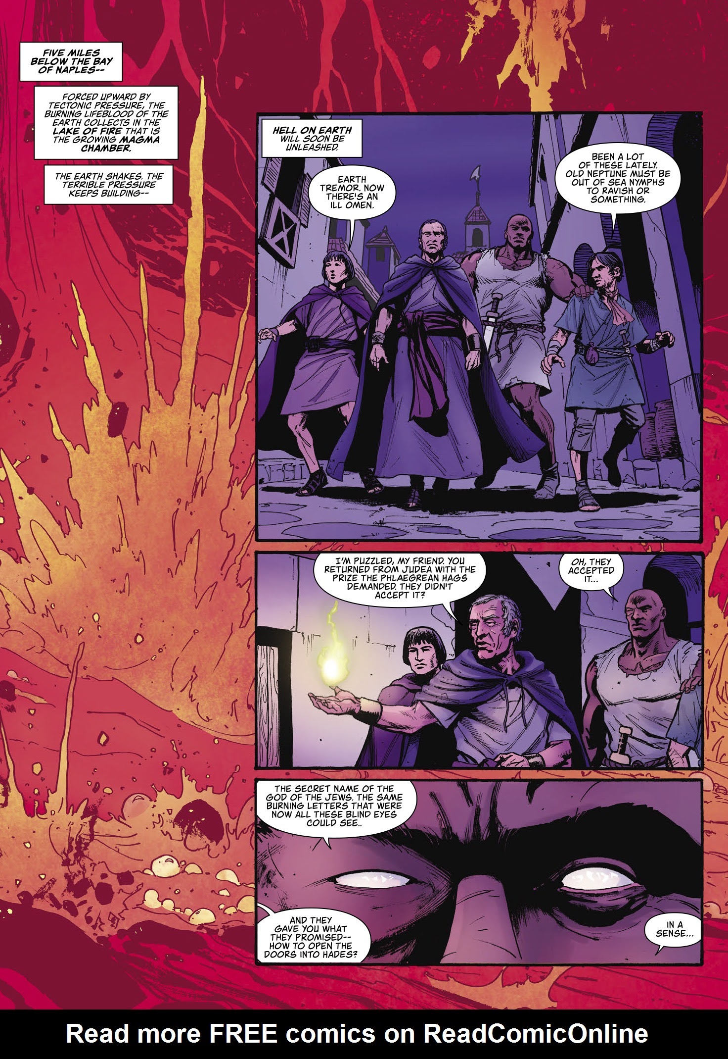 Read online Aquila: The Burning Fields comic -  Issue # TPB - 70