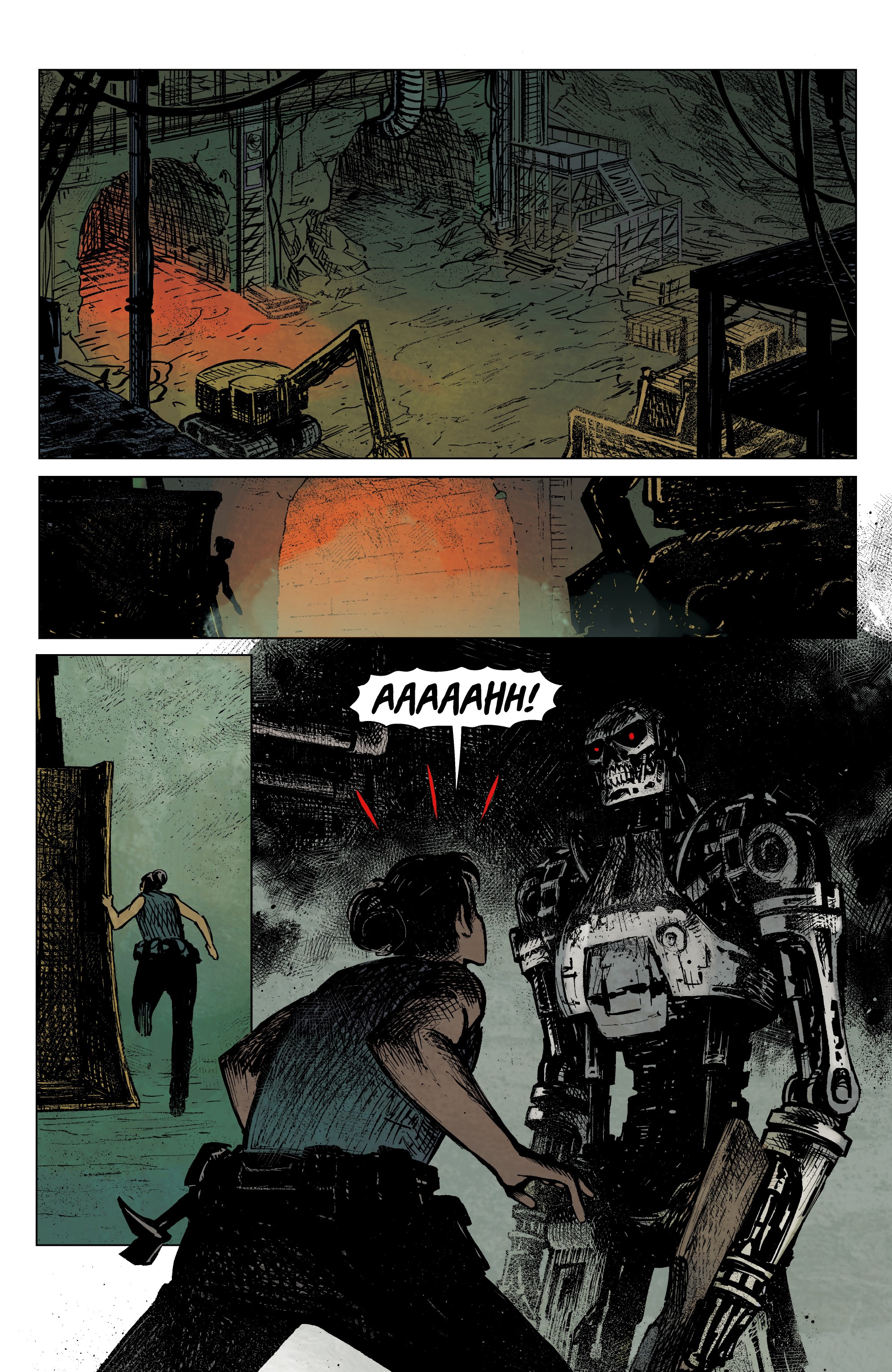 Read online The Terminator: Sector War comic -  Issue #4 - 8