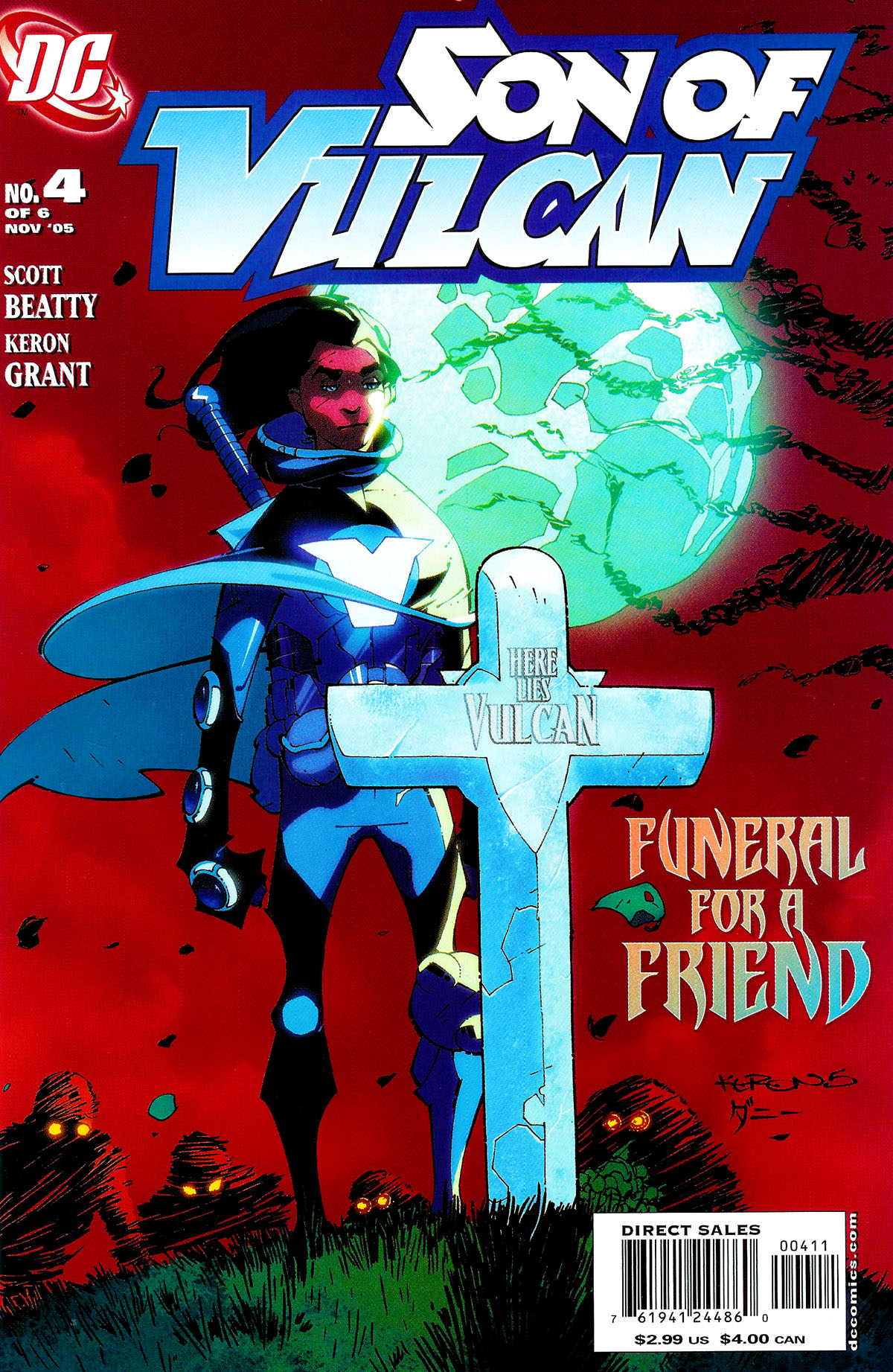 Read online Son of Vulcan comic -  Issue #4 - 1