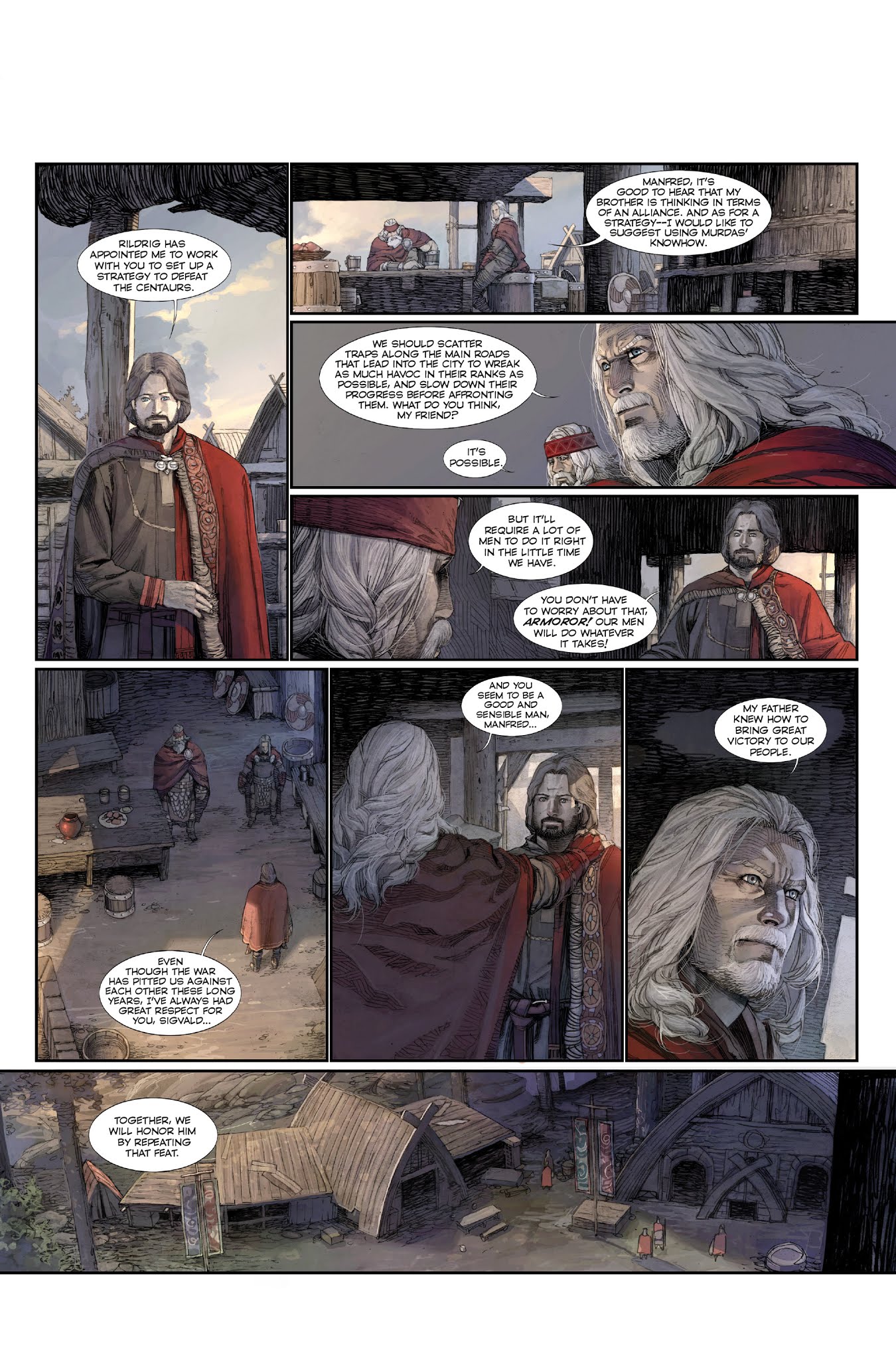 Read online Konungar: War of Crowns comic -  Issue #2 - 8