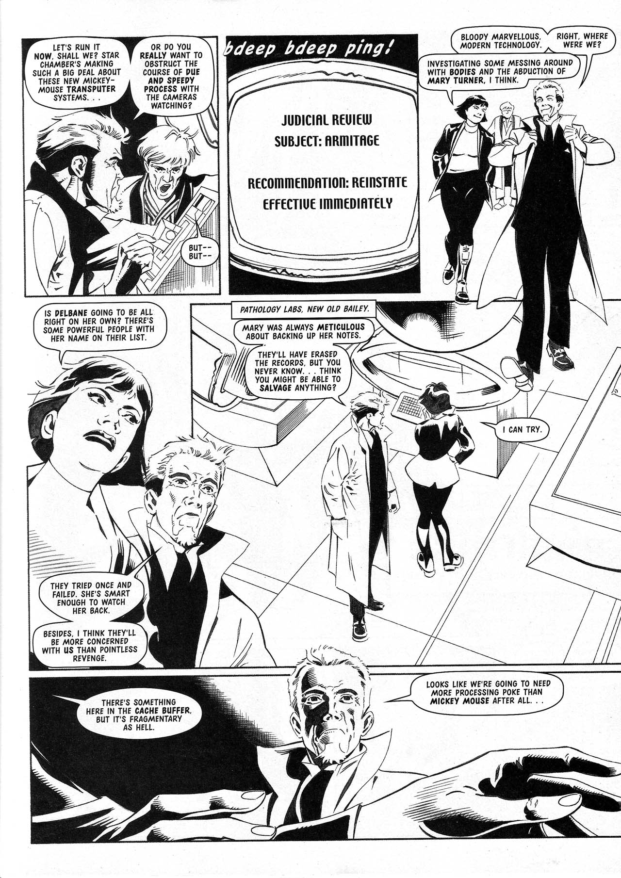 Read online Judge Dredd Megazine (vol. 3) comic -  Issue #66 - 19