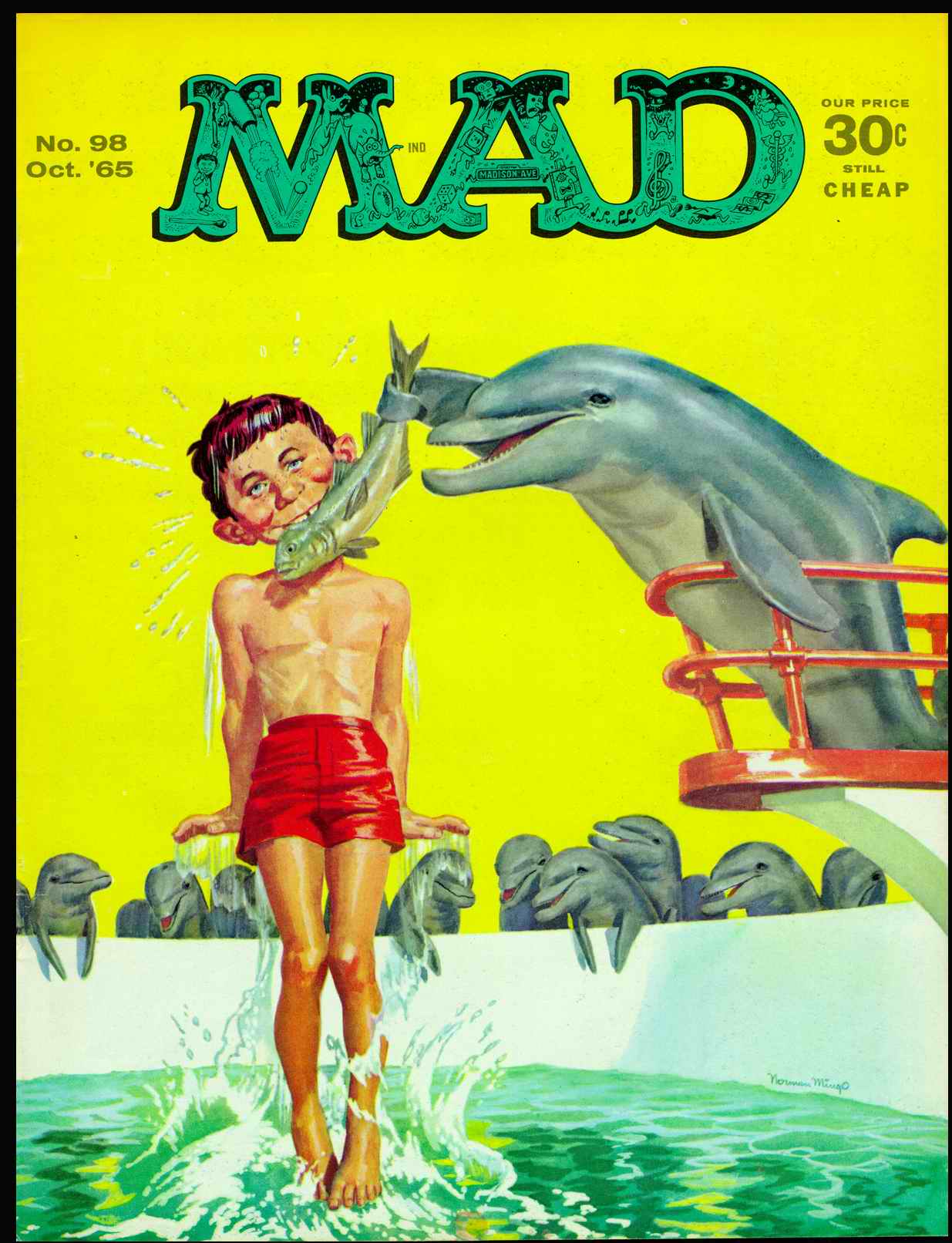 Read online MAD comic -  Issue #98 - 1