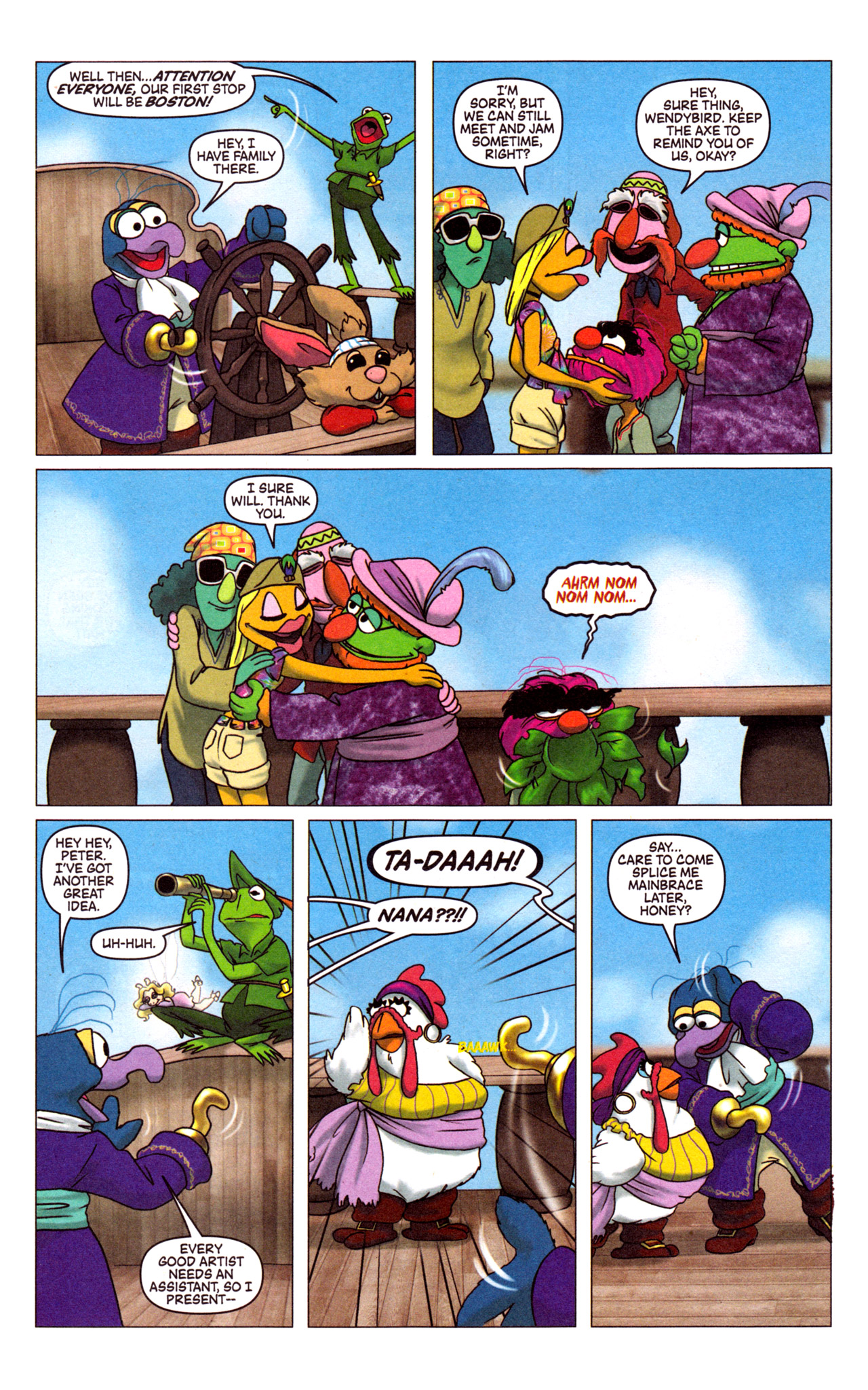 Read online Muppet Peter Pan comic -  Issue #4 - 22