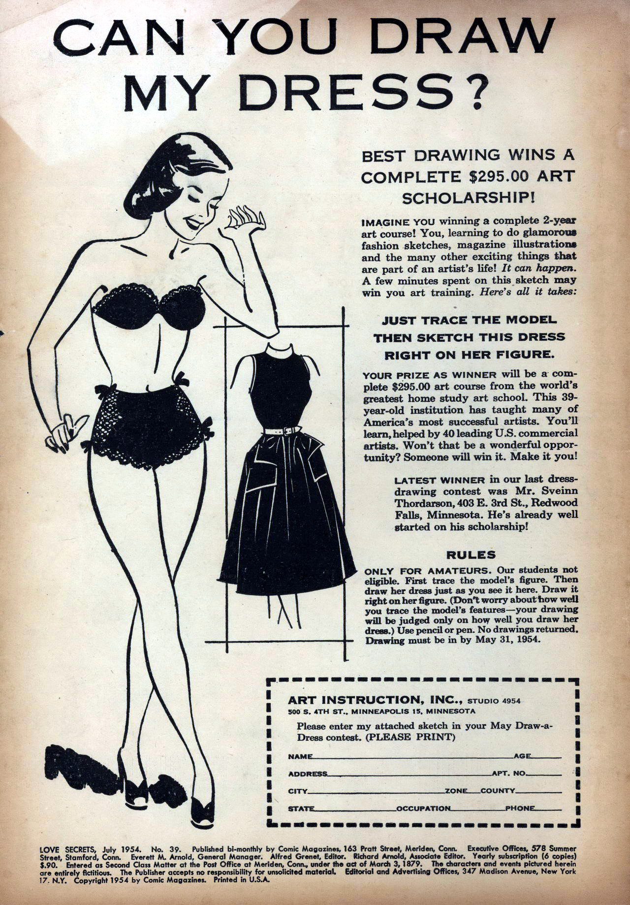 Read online Love Secrets (1953) comic -  Issue #39 - 2