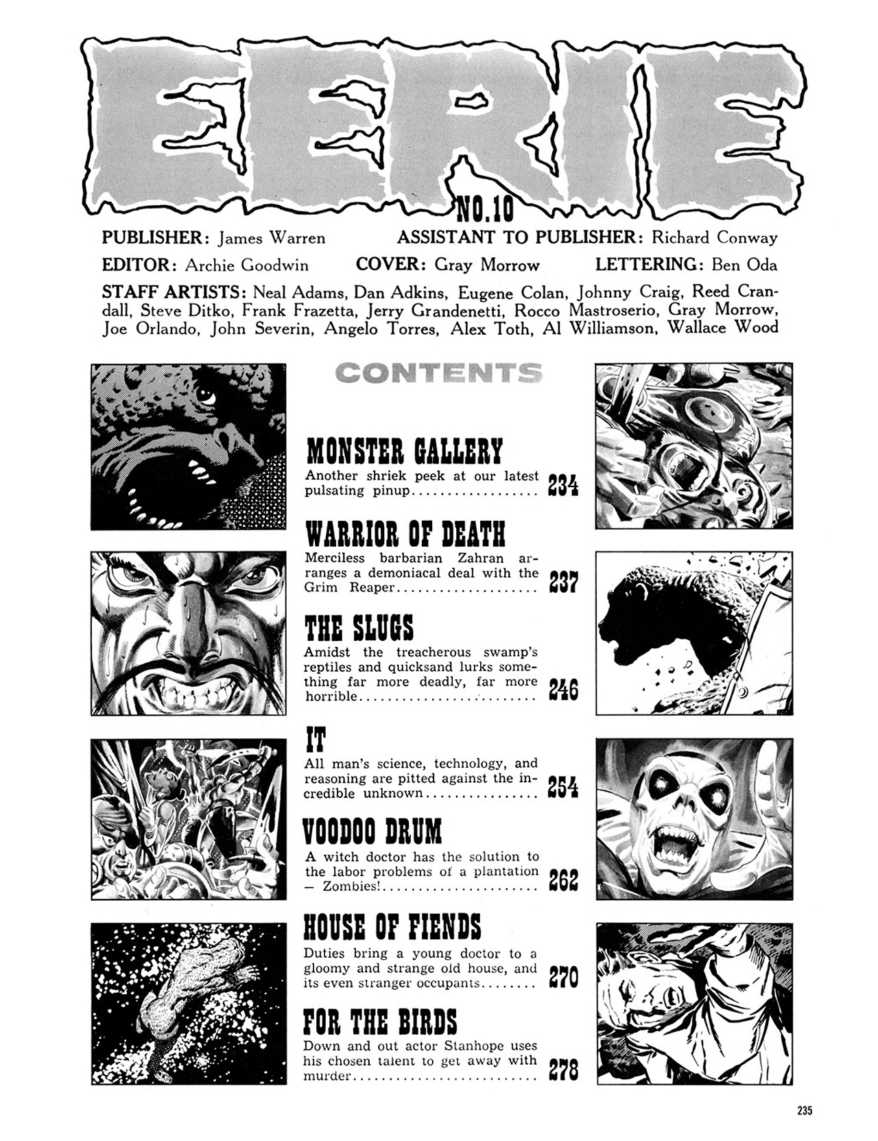 Read online Eerie Archives comic -  Issue # TPB 2 - 236