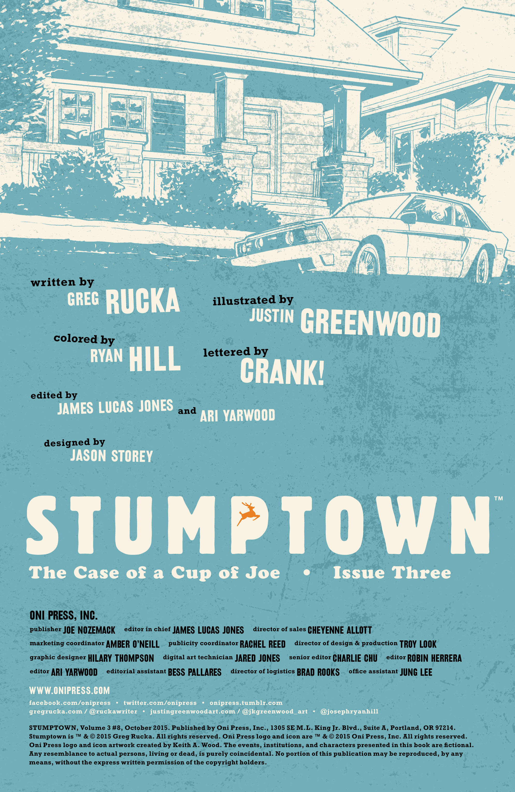 Read online Stumptown comic -  Issue #8 - 2