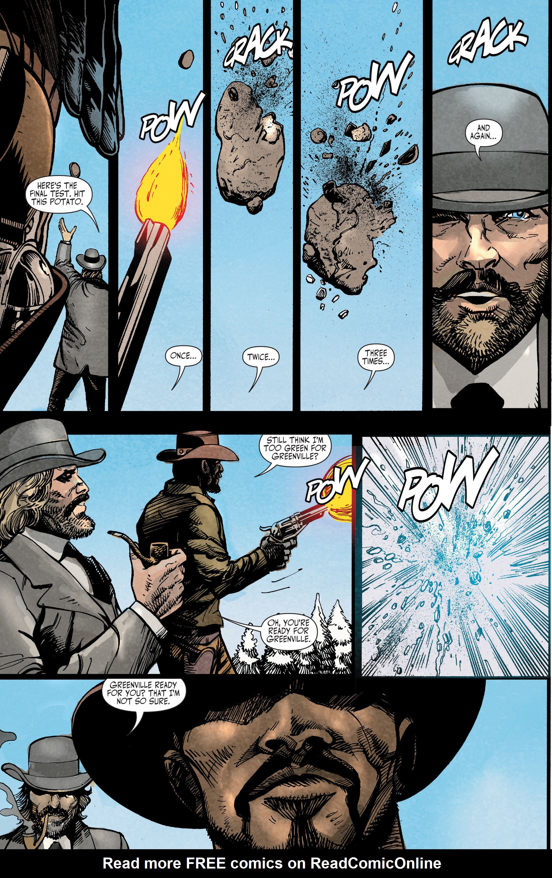 Read online Django Unchained comic -  Issue #3 - 16
