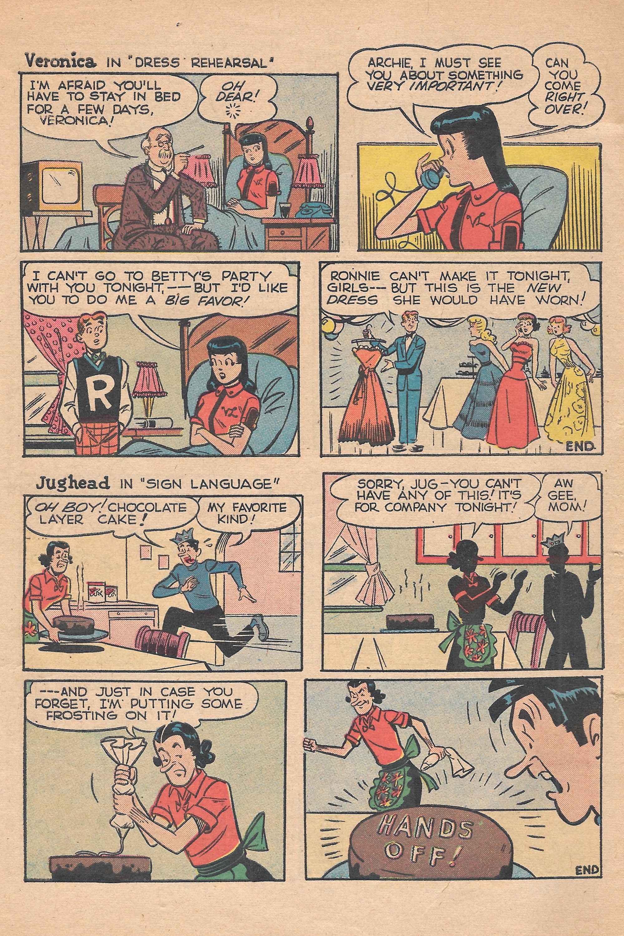 Read online Archie's Joke Book Magazine comic -  Issue #33 - 6