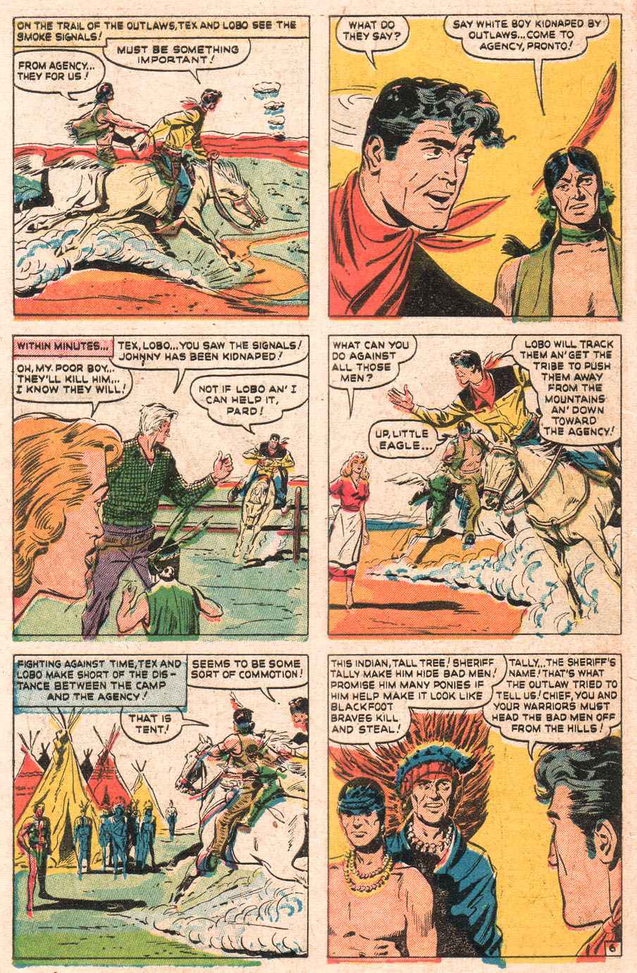Read online Tex Morgan comic -  Issue #7 - 8
