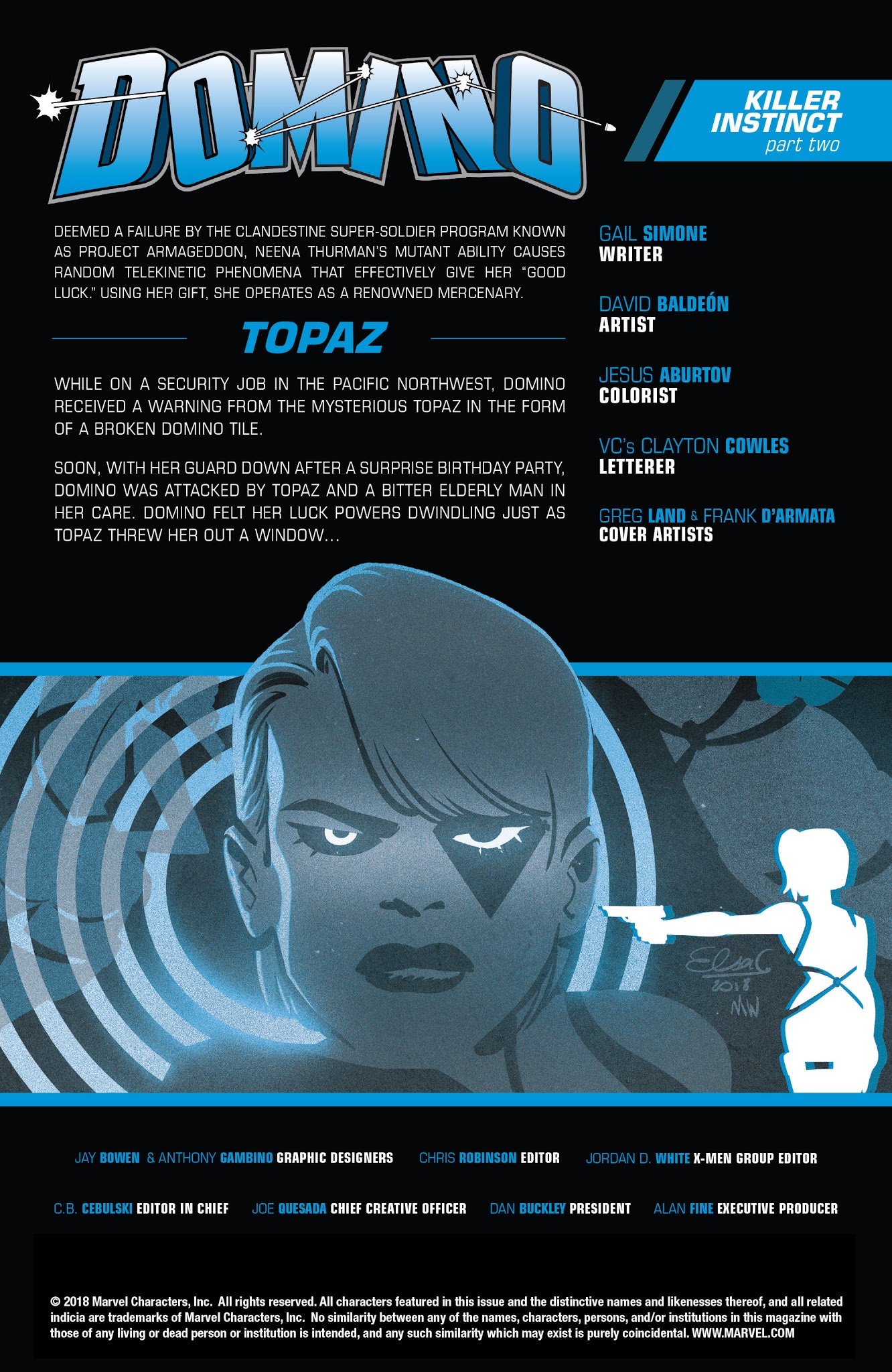 Read online Domino (2018) comic -  Issue #2 - 4