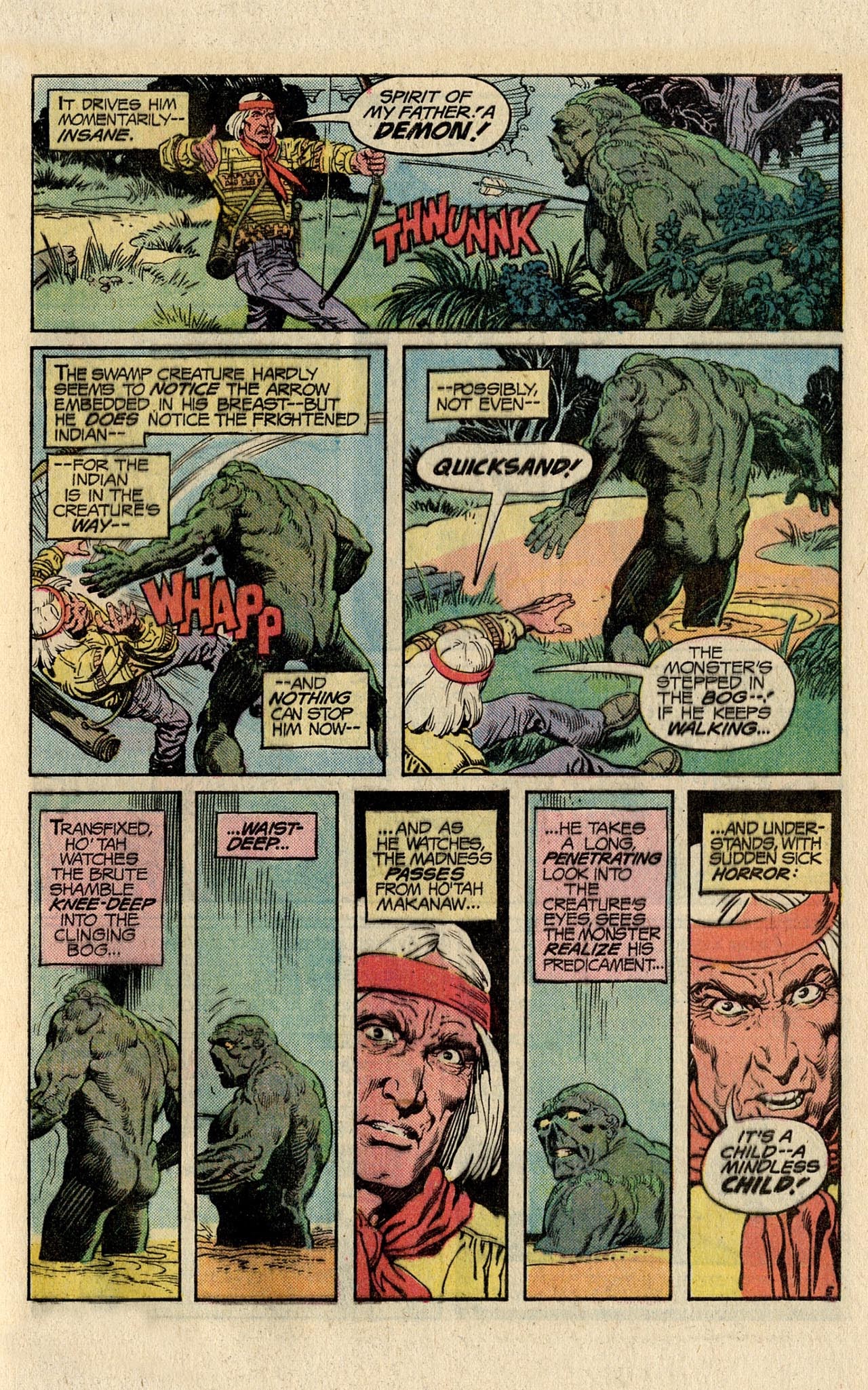 Read online Swamp Thing (1972) comic -  Issue #19 - 9