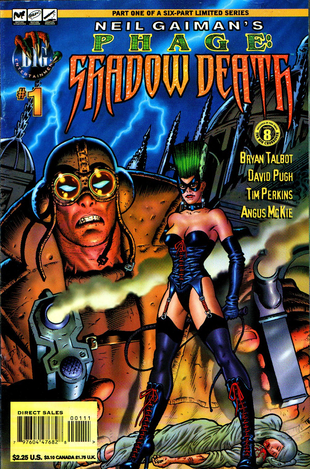 Read online Neil Gaiman's Phage: Shadow Death comic -  Issue #1 - 1