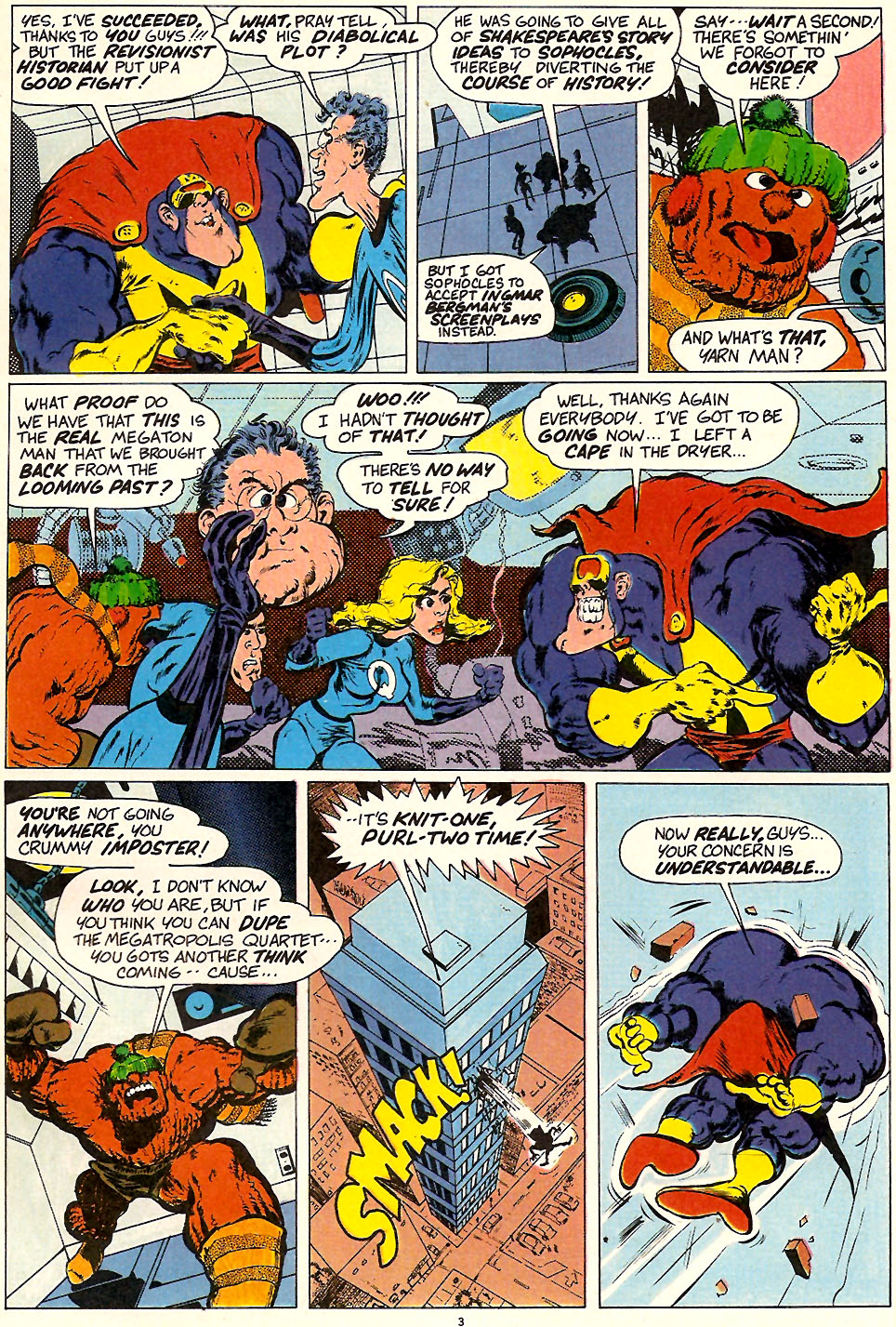 Read online Megaton Man comic -  Issue #1 - 5