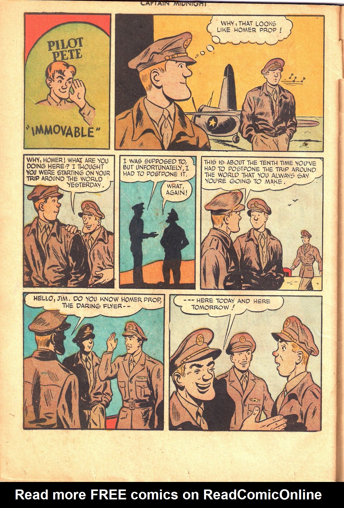 Read online Captain Midnight (1942) comic -  Issue #45 - 40