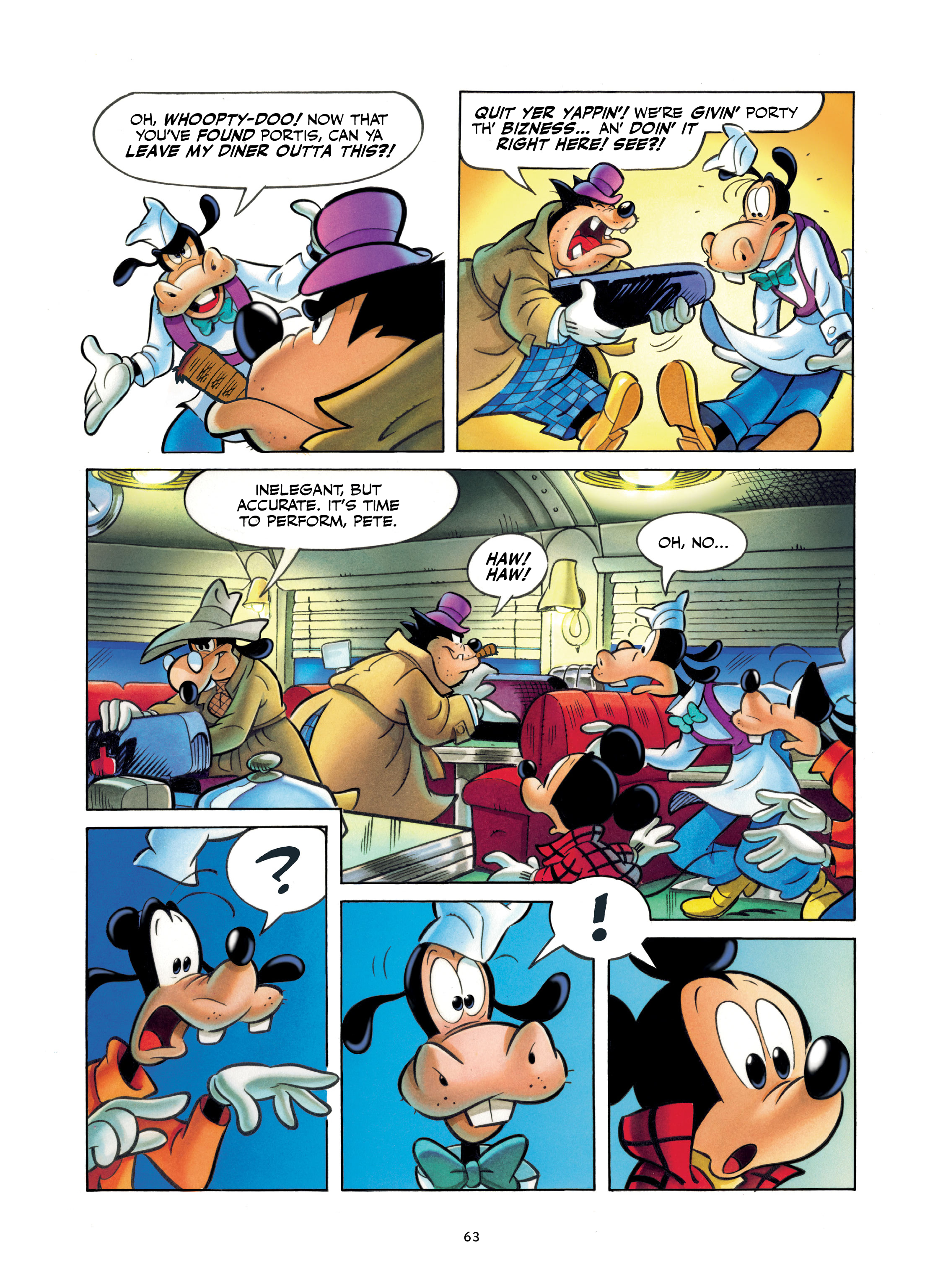 Read online Walt Disney's Mickey and Donald: "For Whom the Doorbell Tolls" and Other Tales Inspired by Hemingway comic -  Issue # TPB (Part 1) - 64