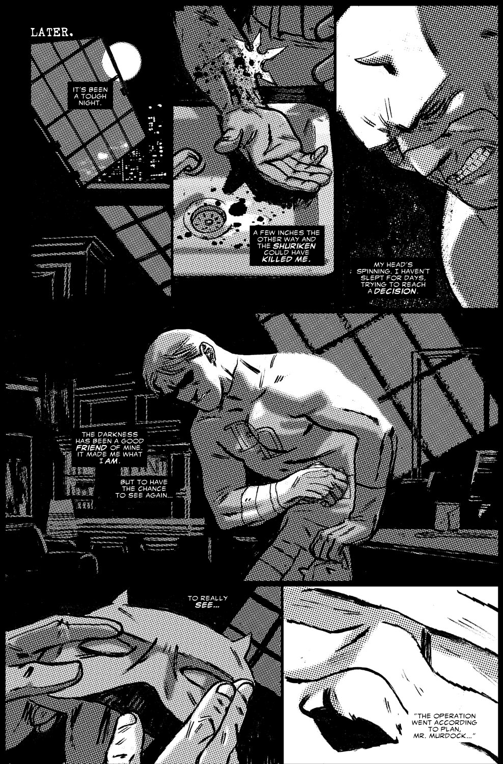 Read online Daredevil Black & White comic -  Issue # Full - 5