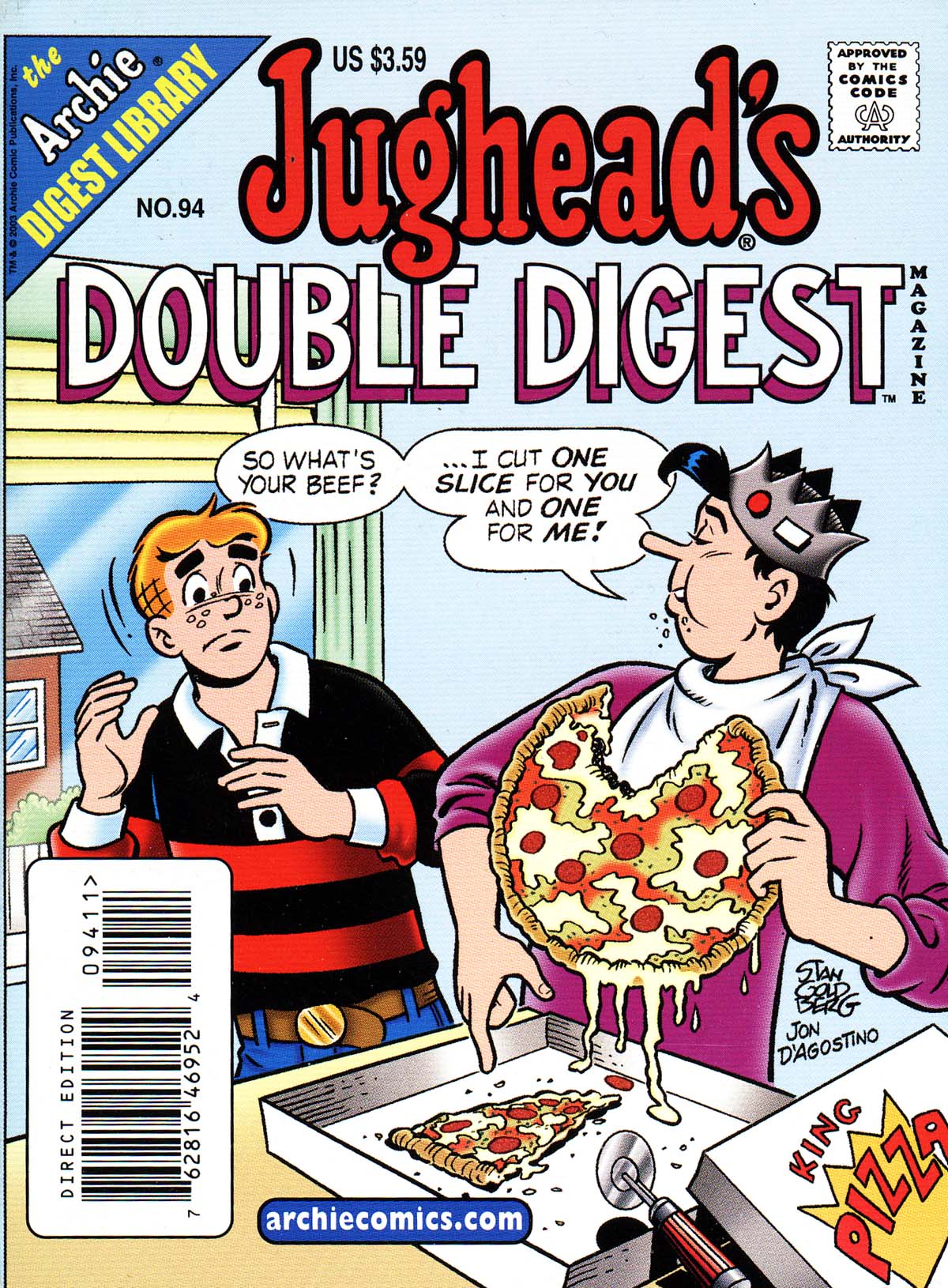 Jughead's Double Digest Magazine issue 94 - Page 1