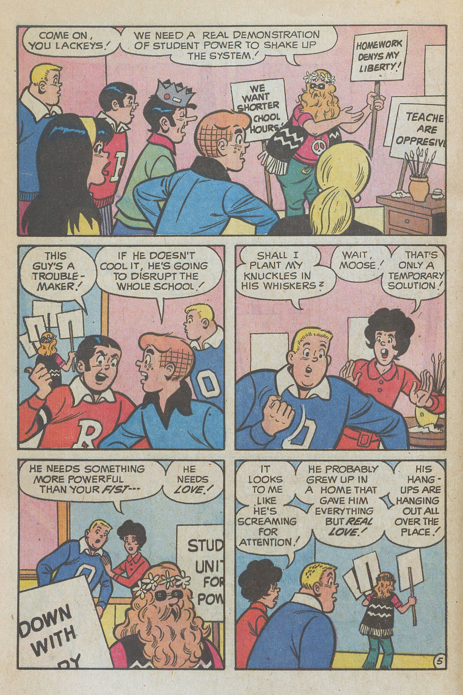 Read online Reggie and Me (1966) comic -  Issue #55 - 32