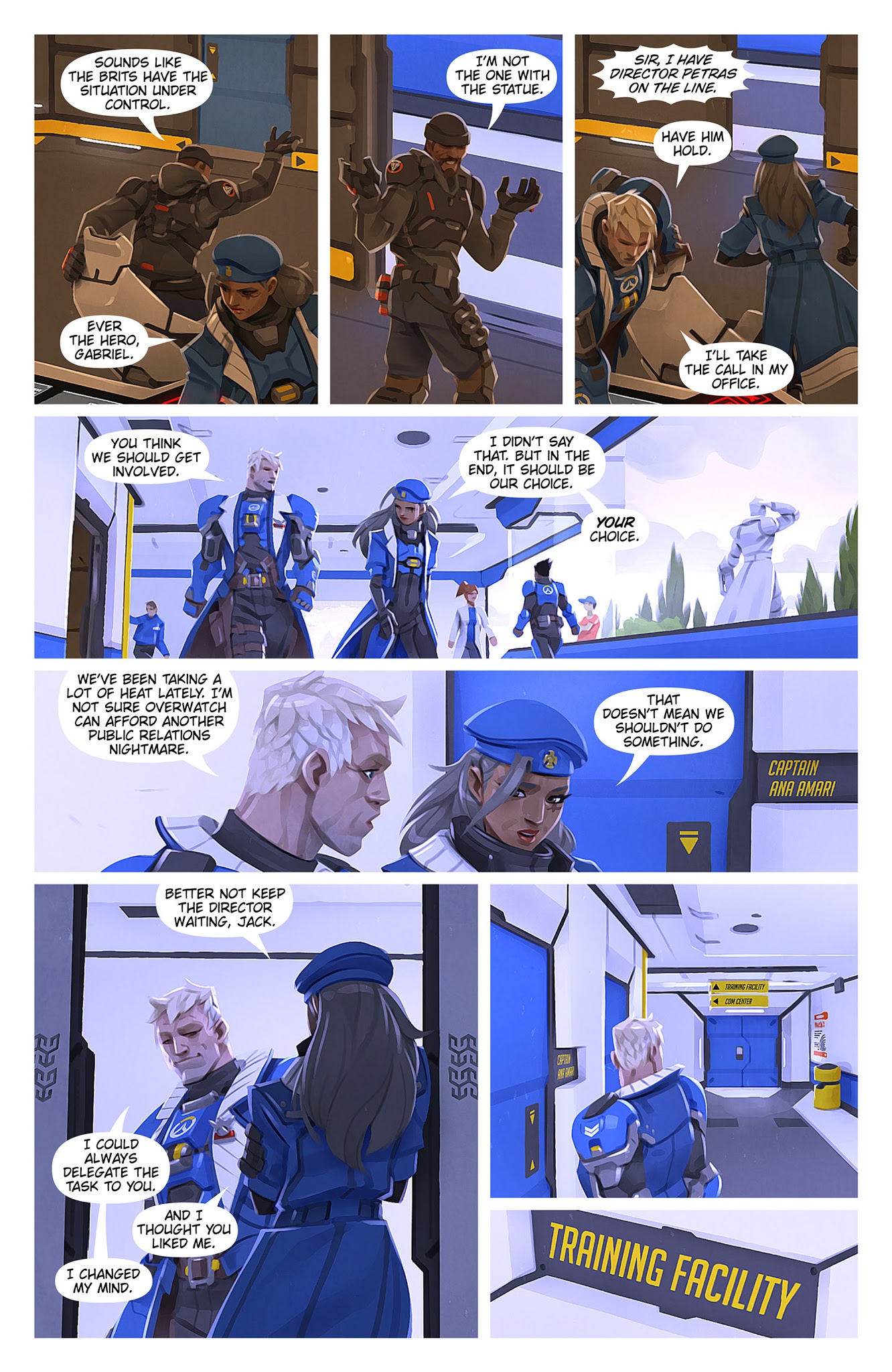 Read online Overwatch comic -  Issue #12 - 5