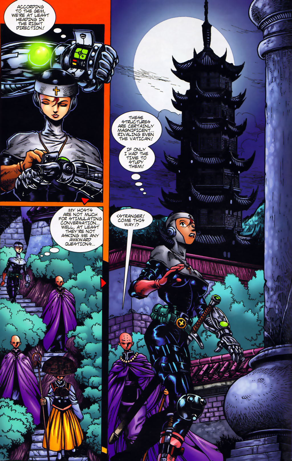 Read online Warrior Nun Areala: Resurrection comic -  Issue #2 - 10