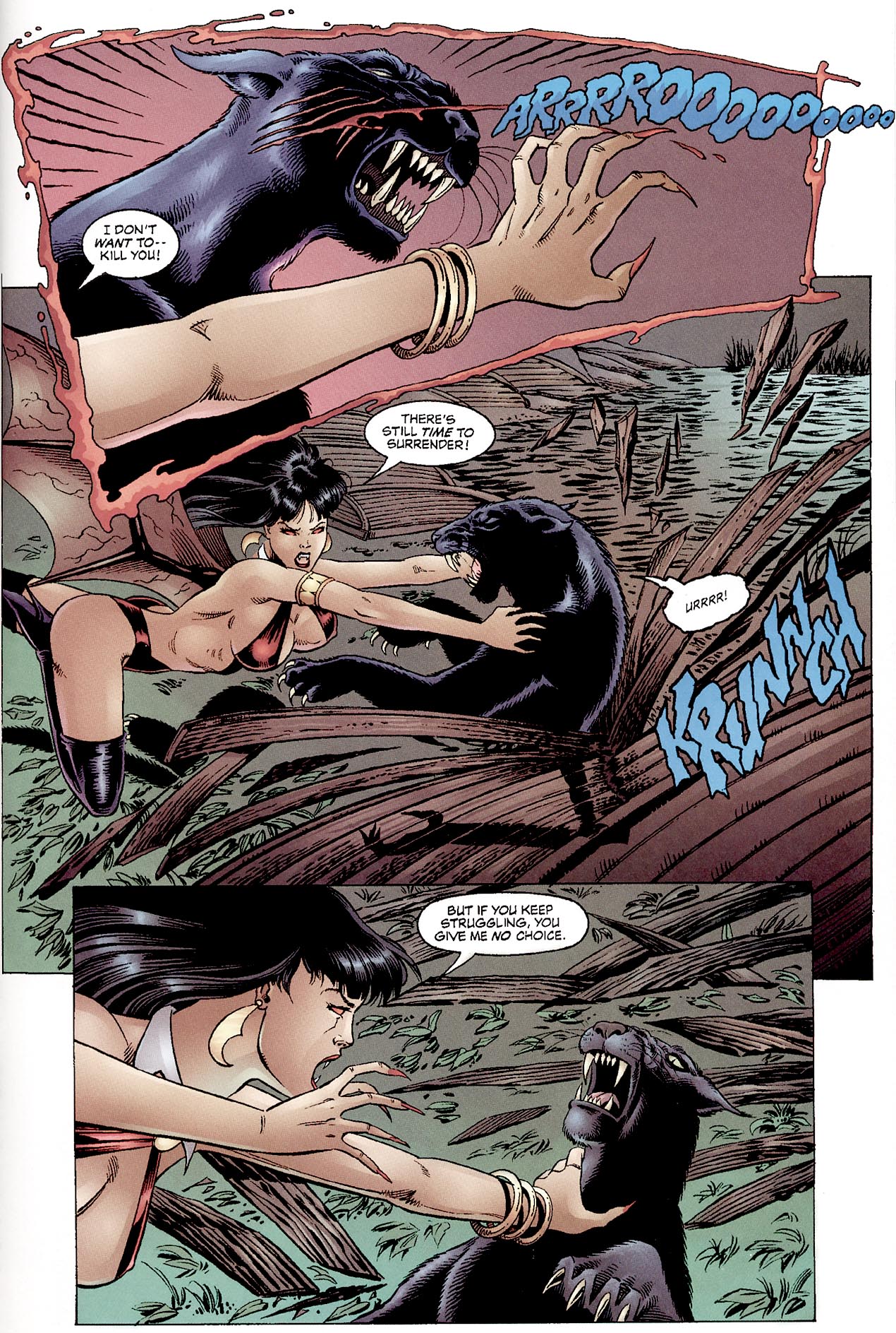Read online Catwoman/Vampirella: The Furies comic -  Issue # Full - 39