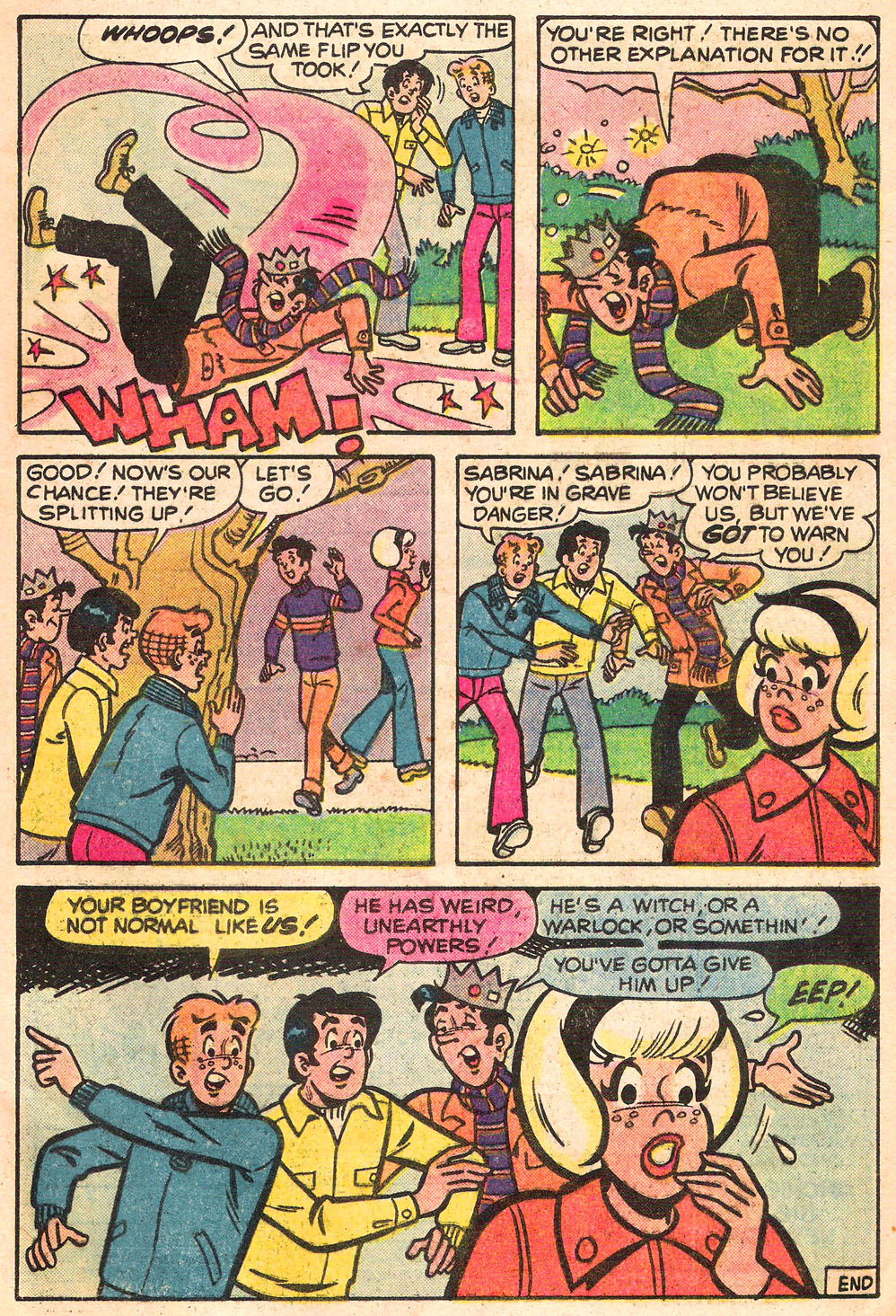 Read online Sabrina The Teenage Witch (1971) comic -  Issue #59 - 33