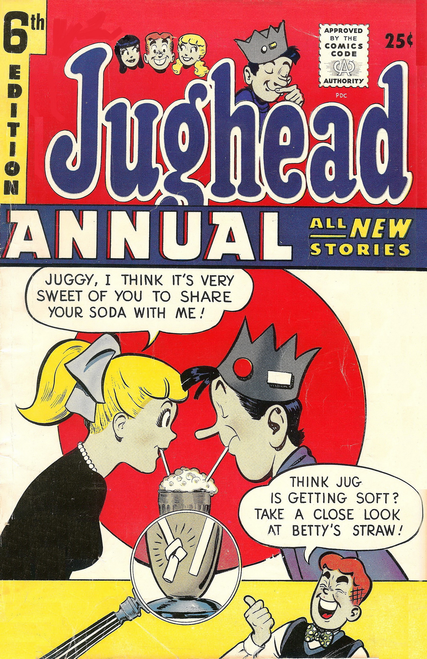 Read online Archie's Pal Jughead Annual comic -  Issue #6 - 1