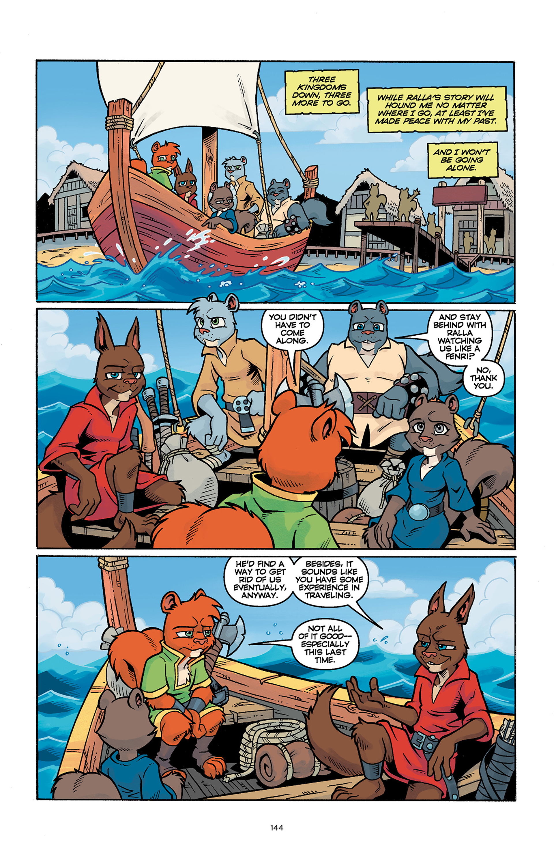 Read online Sons of Ashgard: Ill Met in Elmgard comic -  Issue # TPB (Part 2) - 42