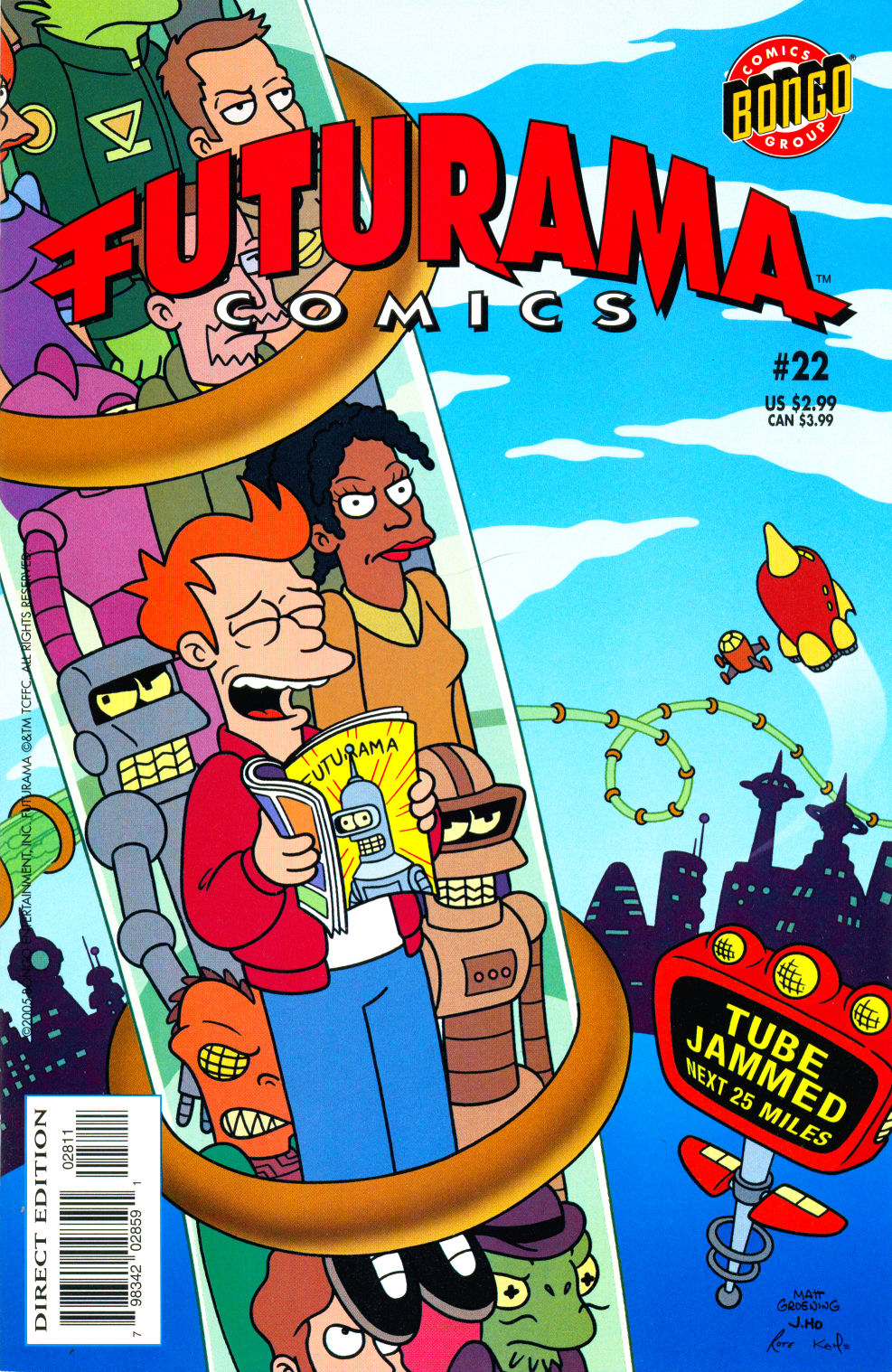 Read online Futurama Comics comic -  Issue #22 - 1