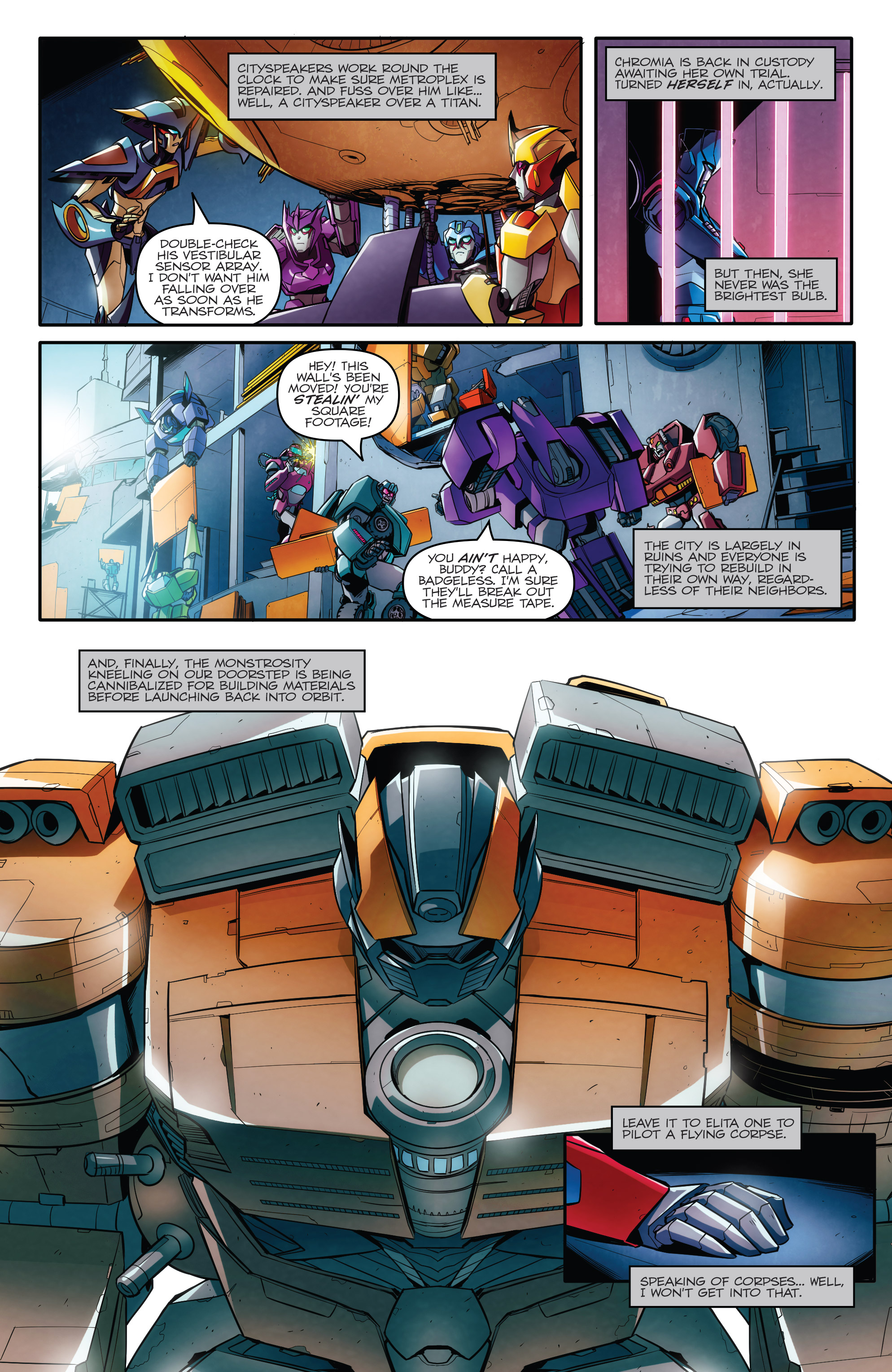 Read online Transformers: Till All Are One comic -  Issue #9 - 7