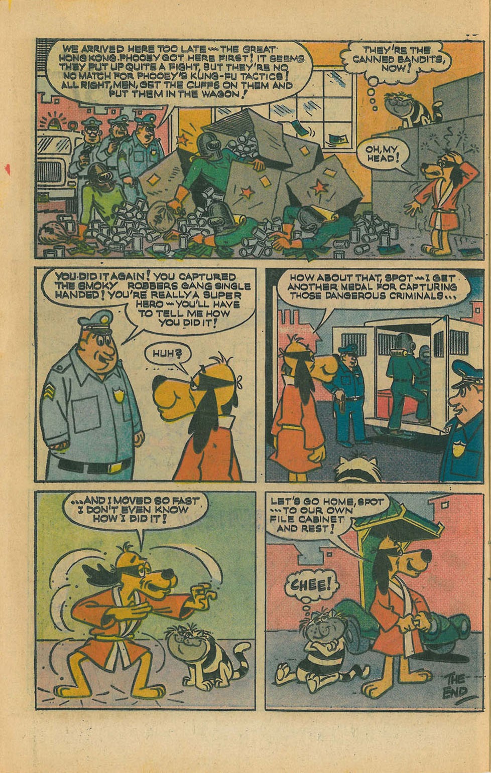 Read online Hong Kong Phooey comic -  Issue #3 - 12