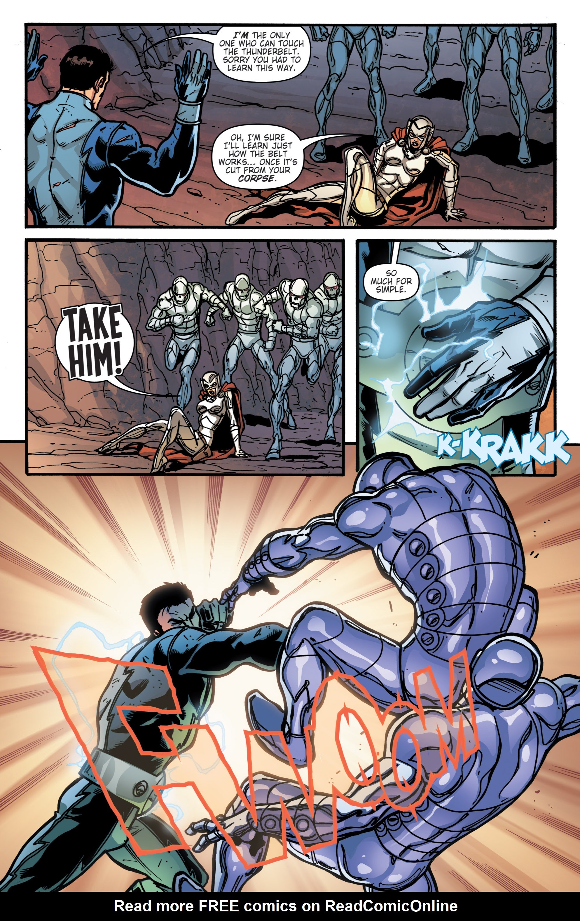 Read online T.H.U.N.D.E.R. Agents (2013) comic -  Issue #2 - 17