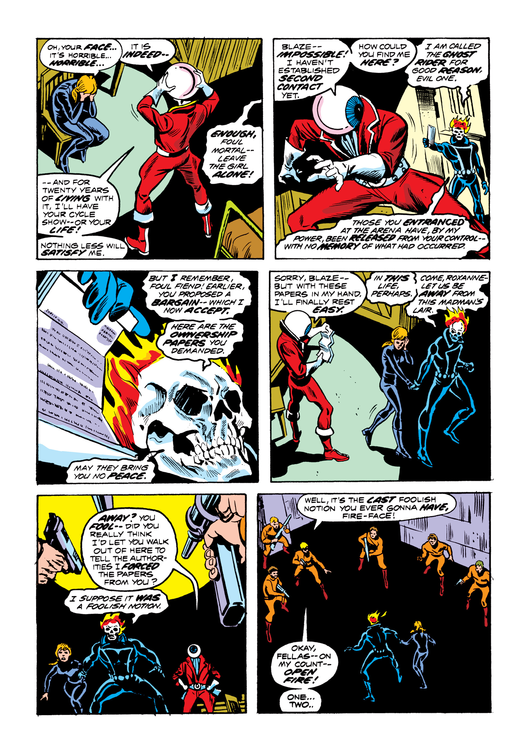 Read online Marvel Masterworks: Ghost Rider comic -  Issue # TPB 1 (Part 3) - 91
