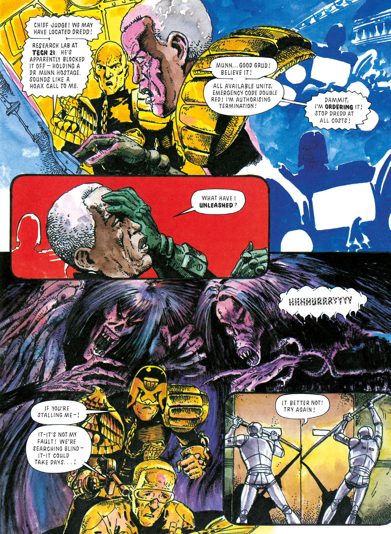 Read online Essential Judge Dredd: Necropolis comic -  Issue # TPB (Part 2) - 16