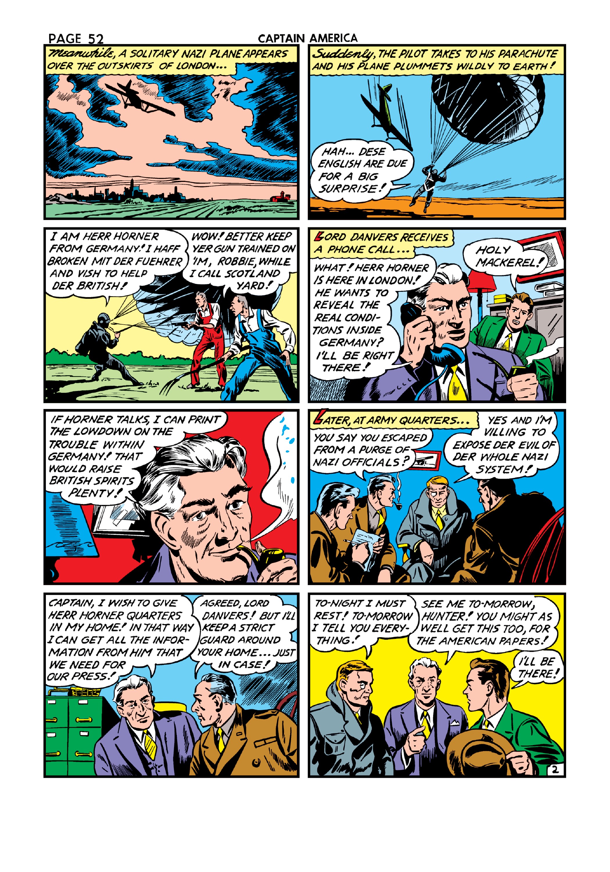 Read online Marvel Masterworks: Golden Age Captain America comic -  Issue # TPB 4 (Part 1) - 61