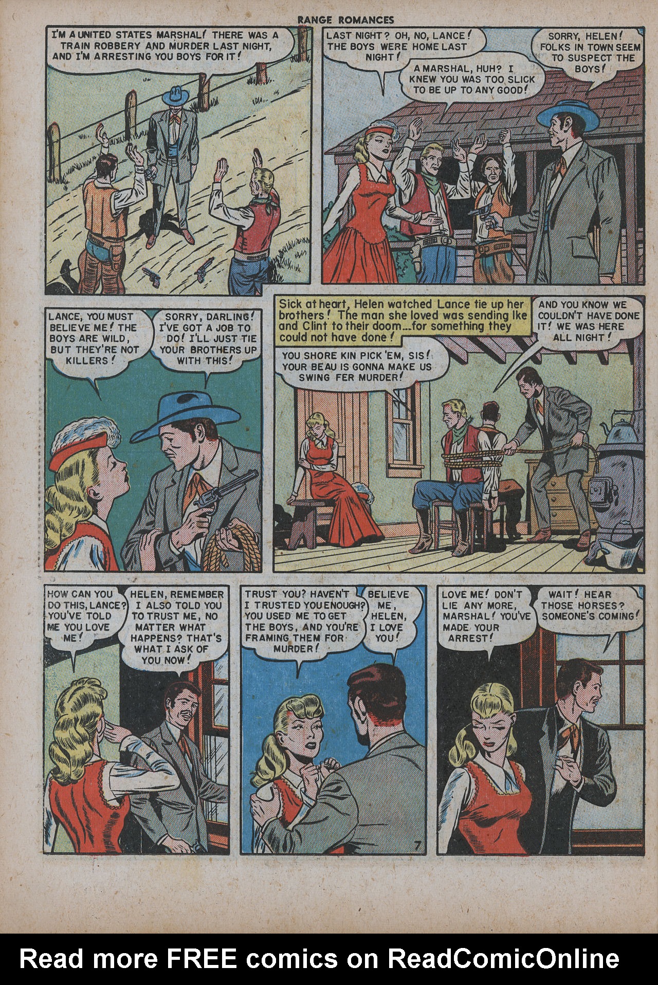 Read online Range Romances comic -  Issue #5 - 33