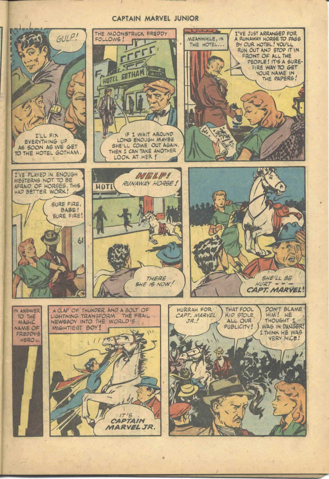 Read online Captain Marvel, Jr. comic -  Issue #37 - 3