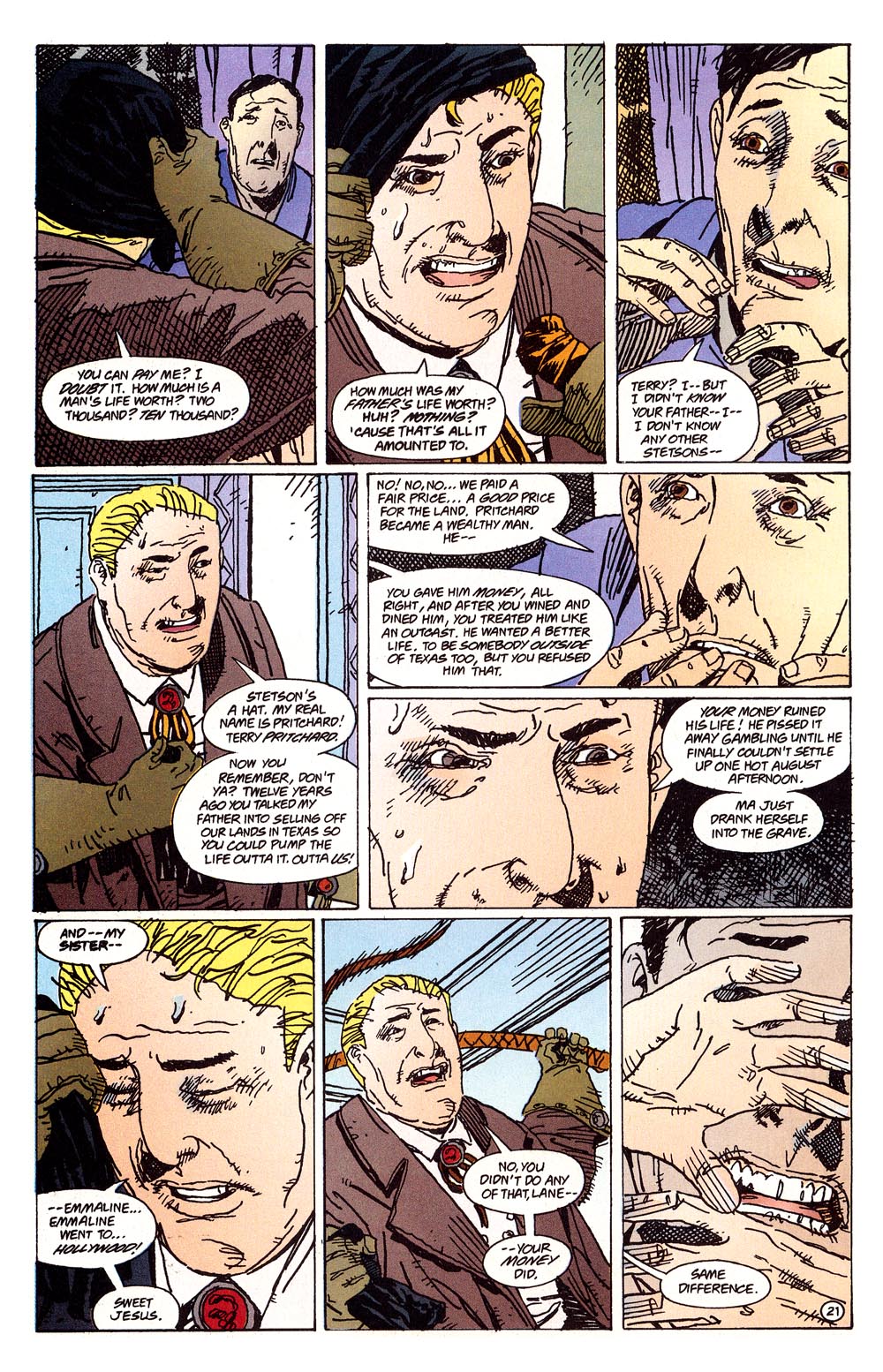 Read online Sandman Mystery Theatre comic -  Issue #20 - 21