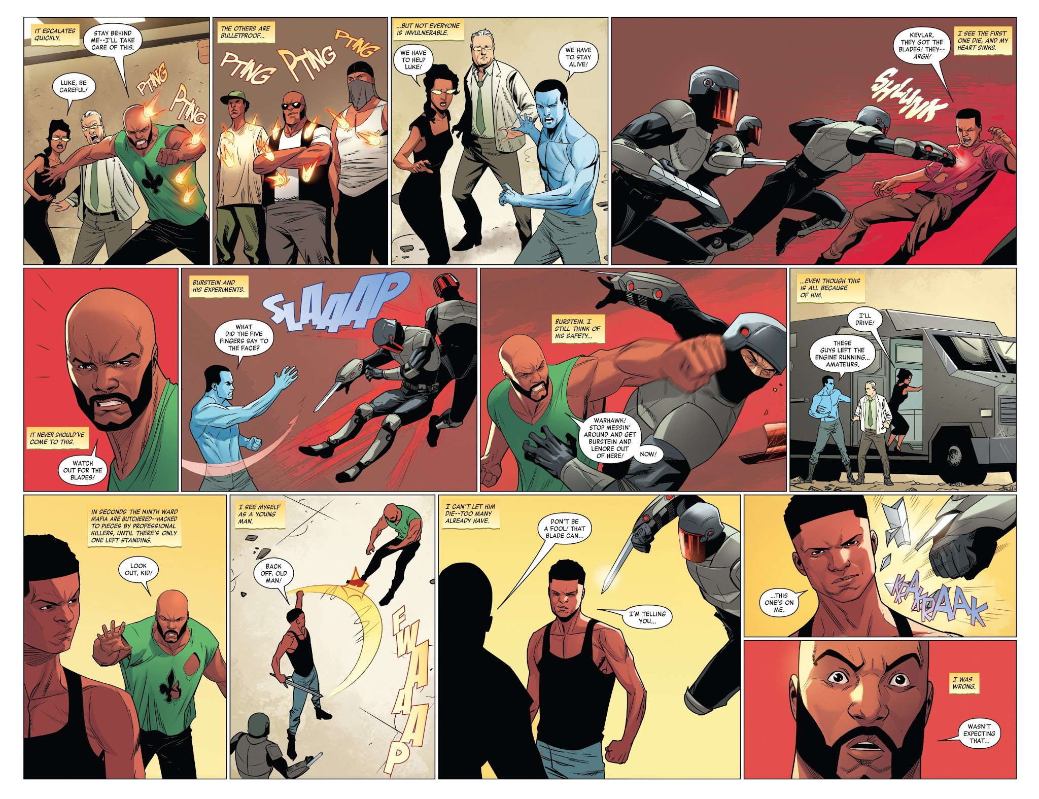 Read online Luke Cage comic -  Issue #4 - 19