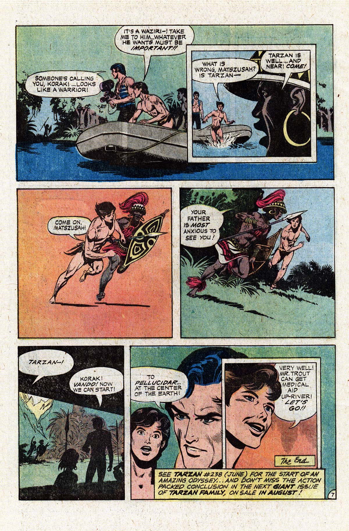 Read online Korak, Son of Tarzan (1972) comic -  Issue #59 - 32