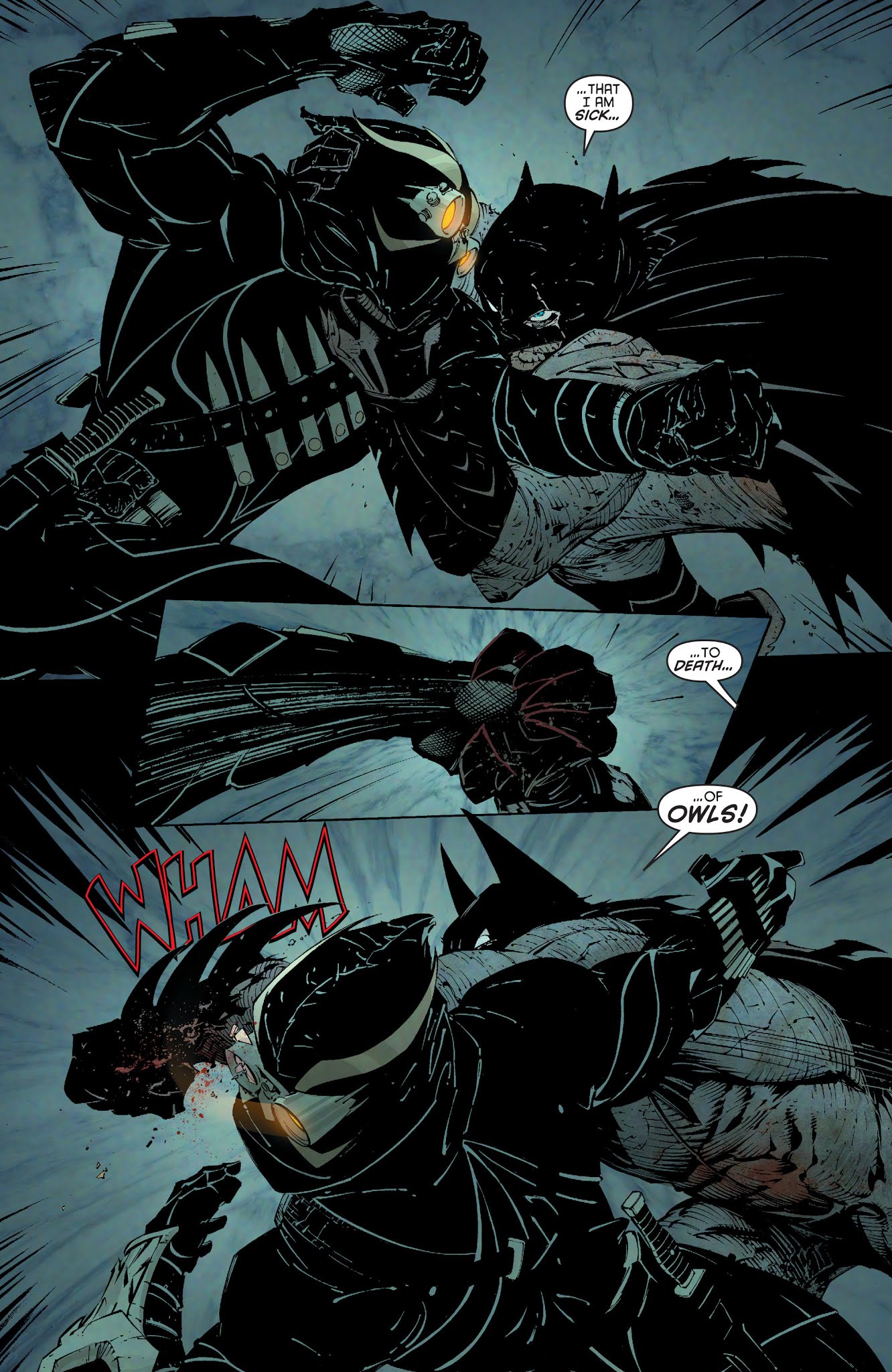 Read online Batman (2011) comic -  Issue # _The Court of Owls Saga (DC Essential Edition) (Part 2) - 28