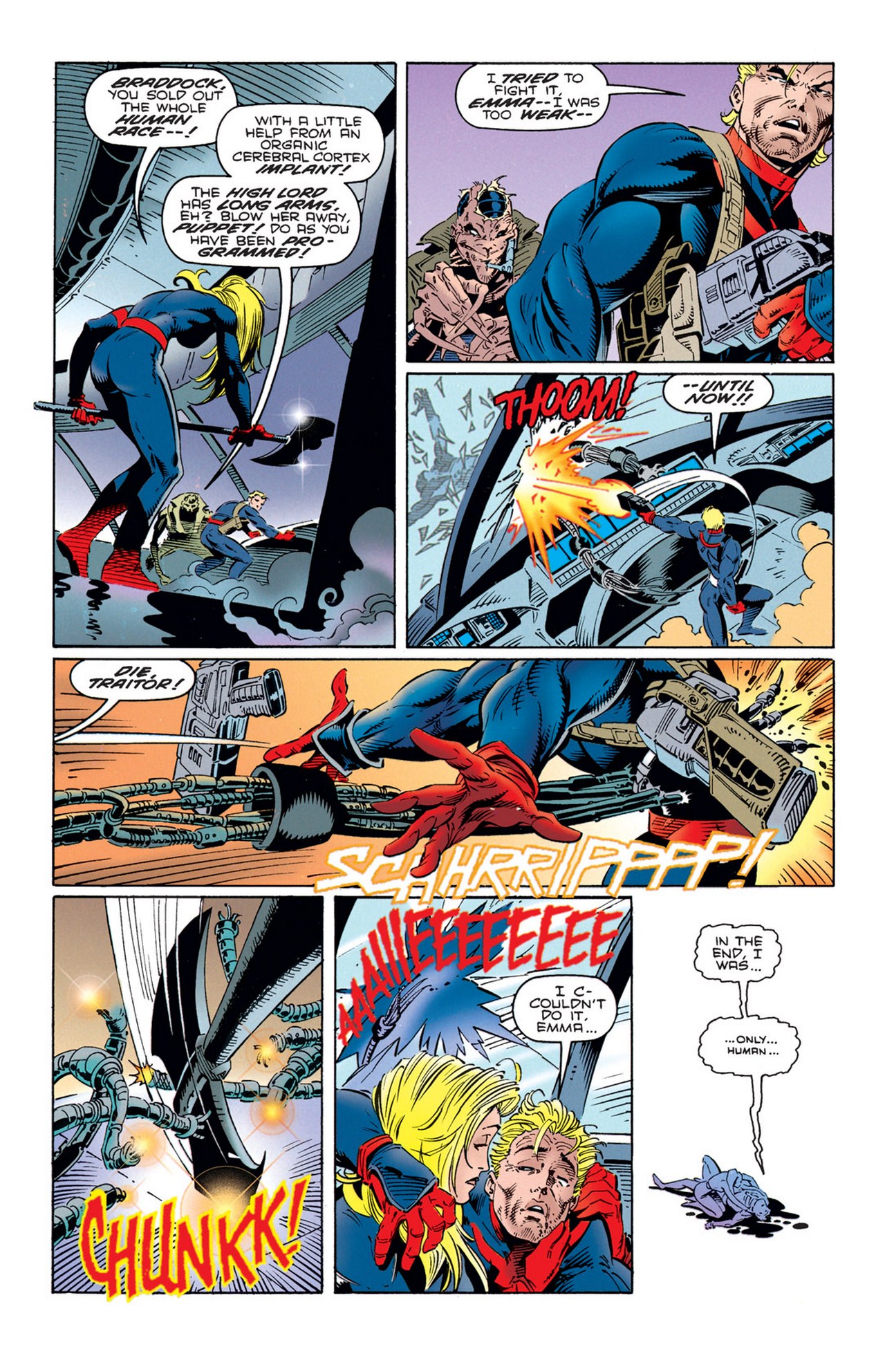 Read online Weapon X (1995) comic -  Issue #4 - 15