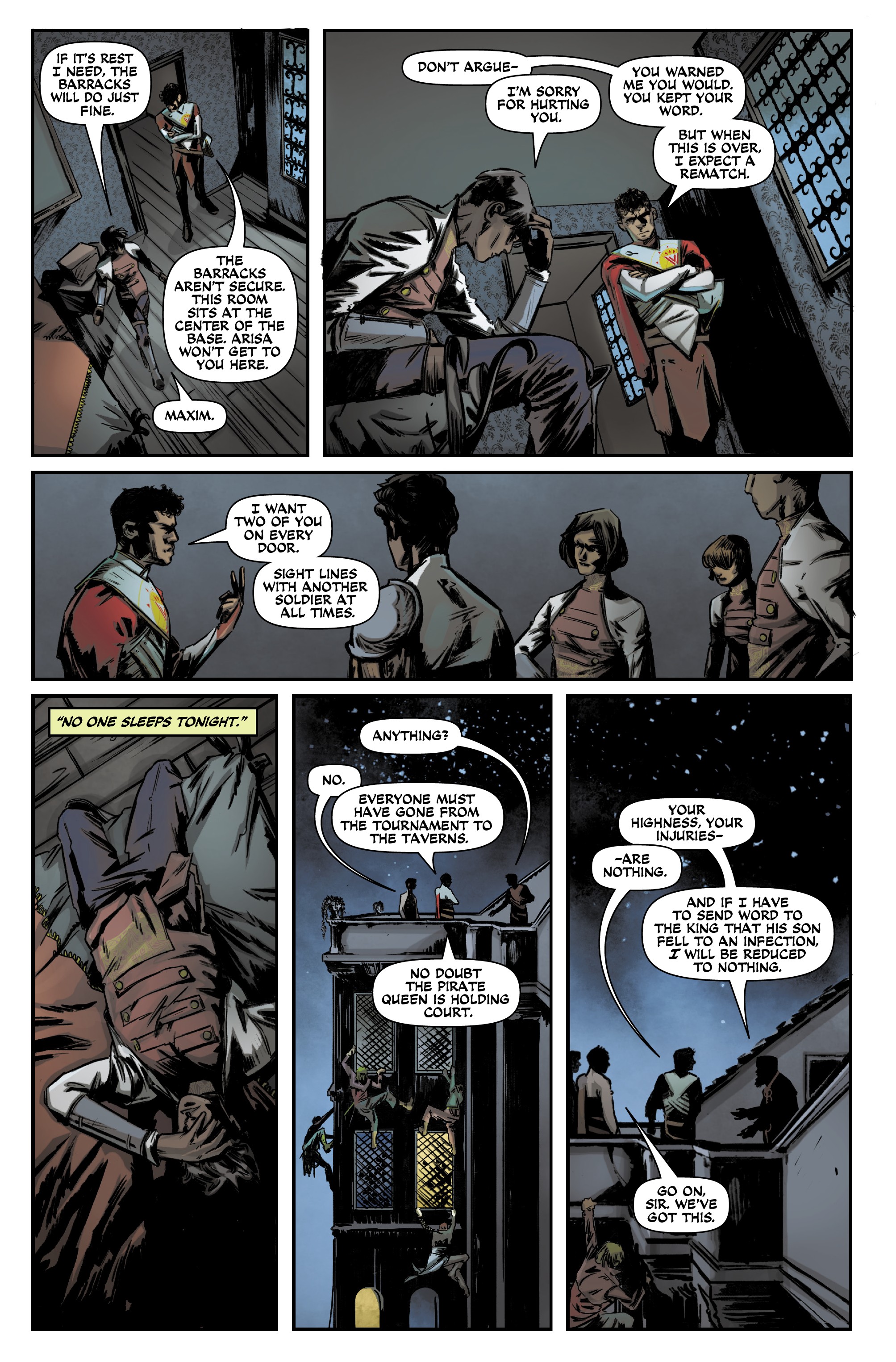Read online Shades of Magic comic -  Issue #4 - 6