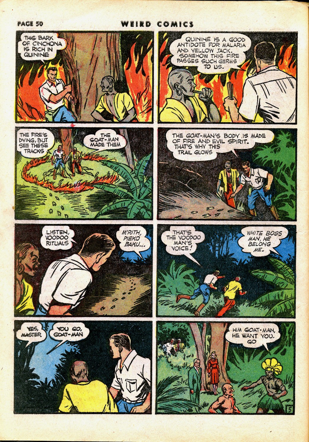 Read online Weird Comics comic -  Issue #7 - 52