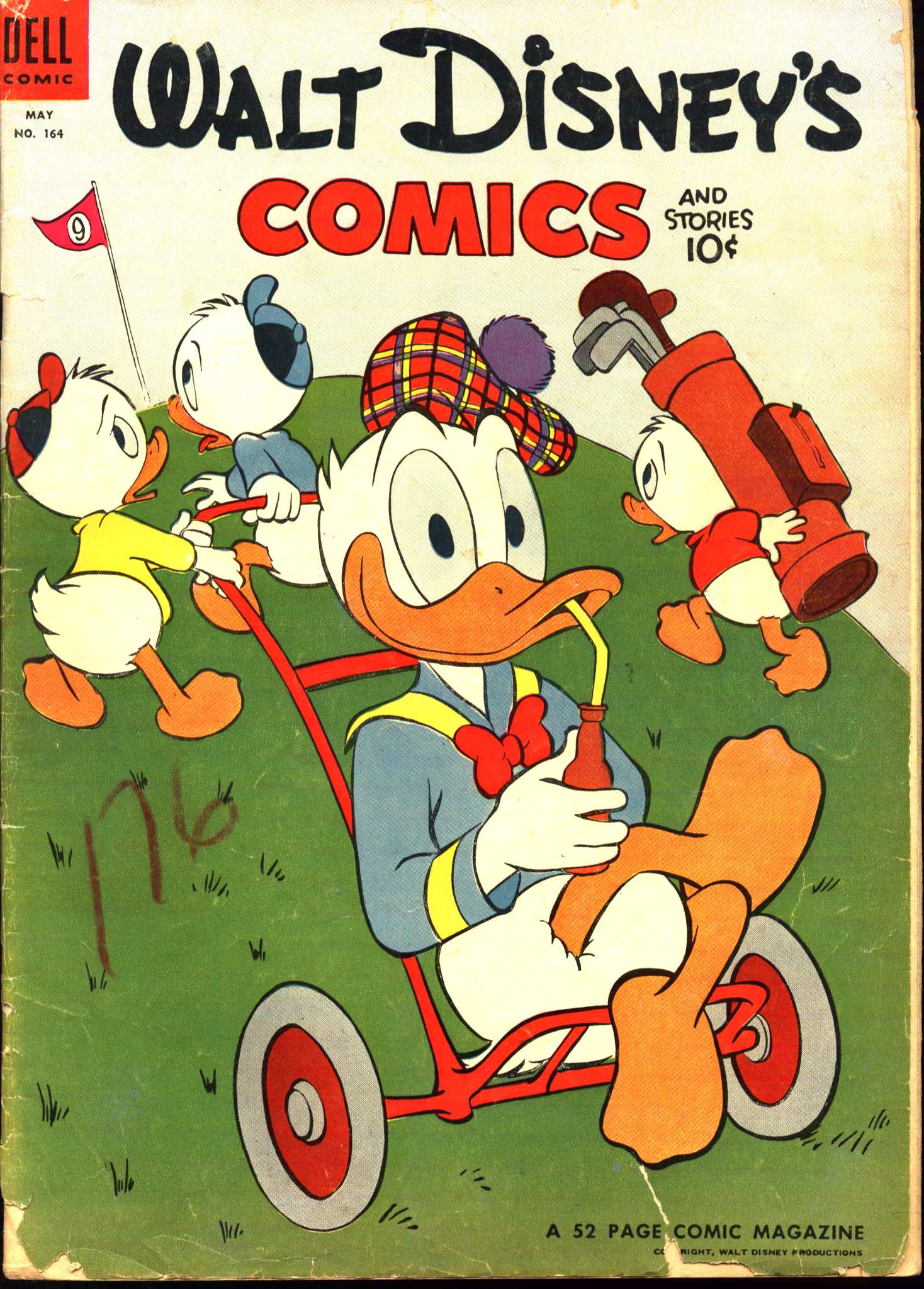 Read online Walt Disney's Comics and Stories comic -  Issue #164 - 1
